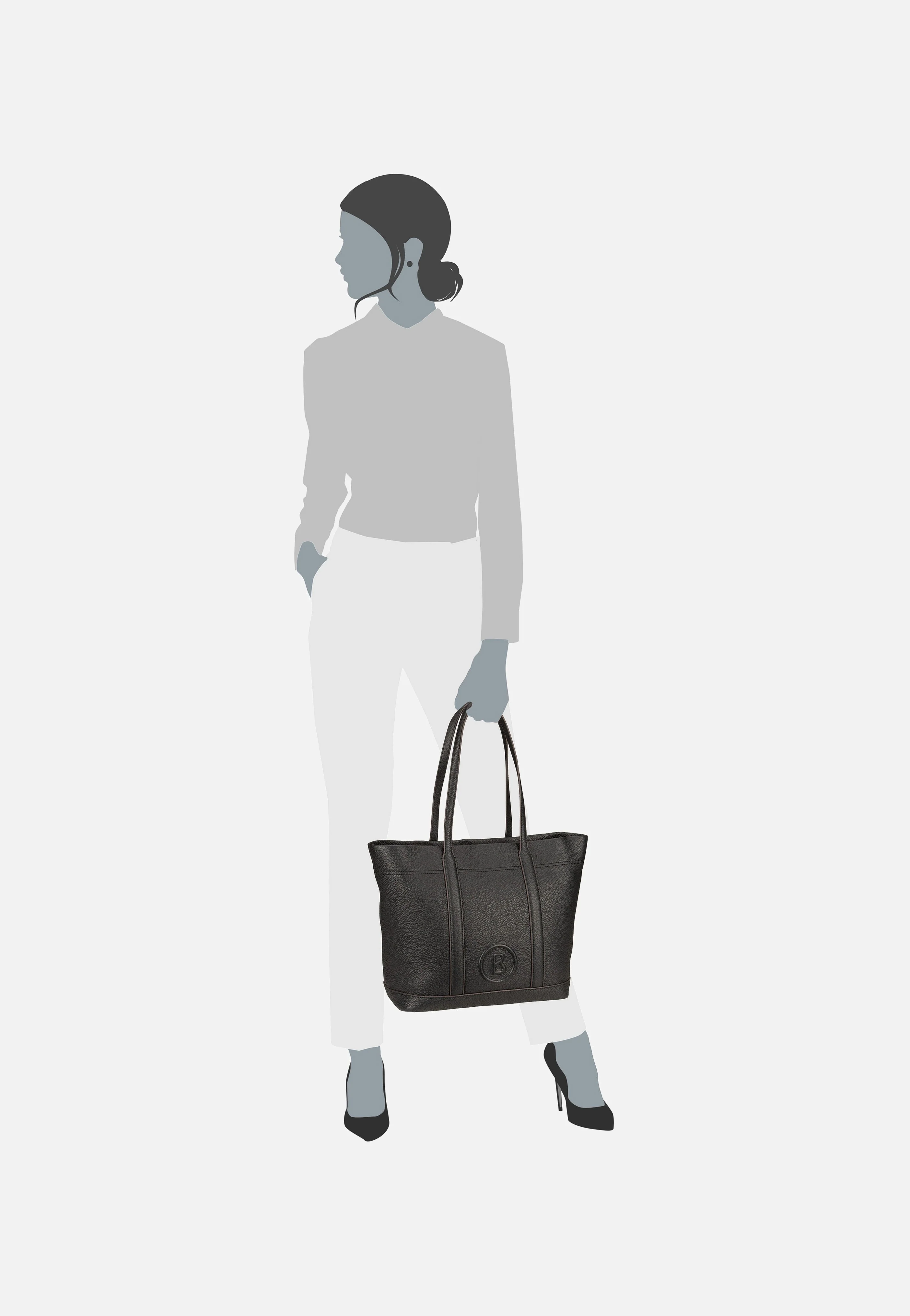 Bozen Zeta XLHZ Black - Shopper - Image 6