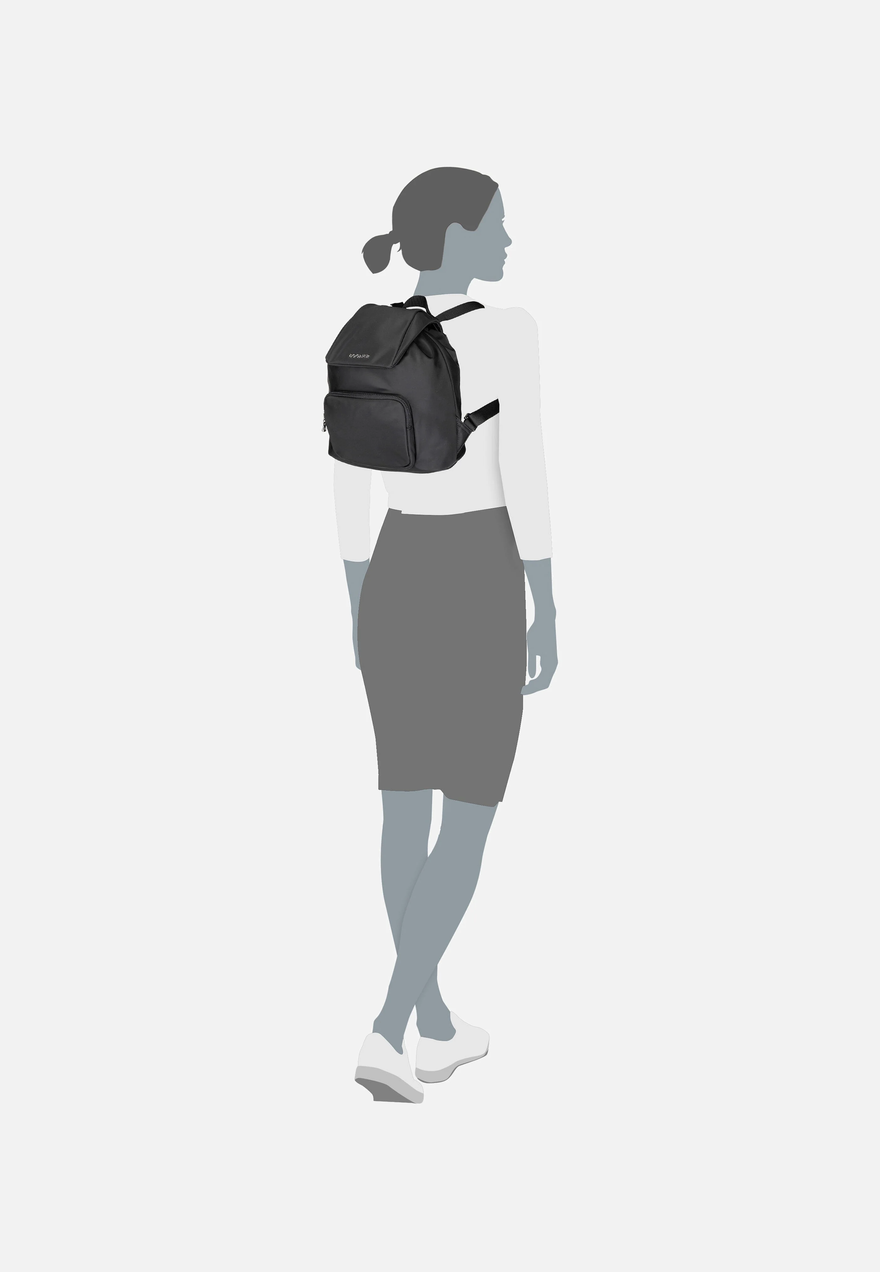 Klosters Feline SVF Black - Rucksack - Image 7