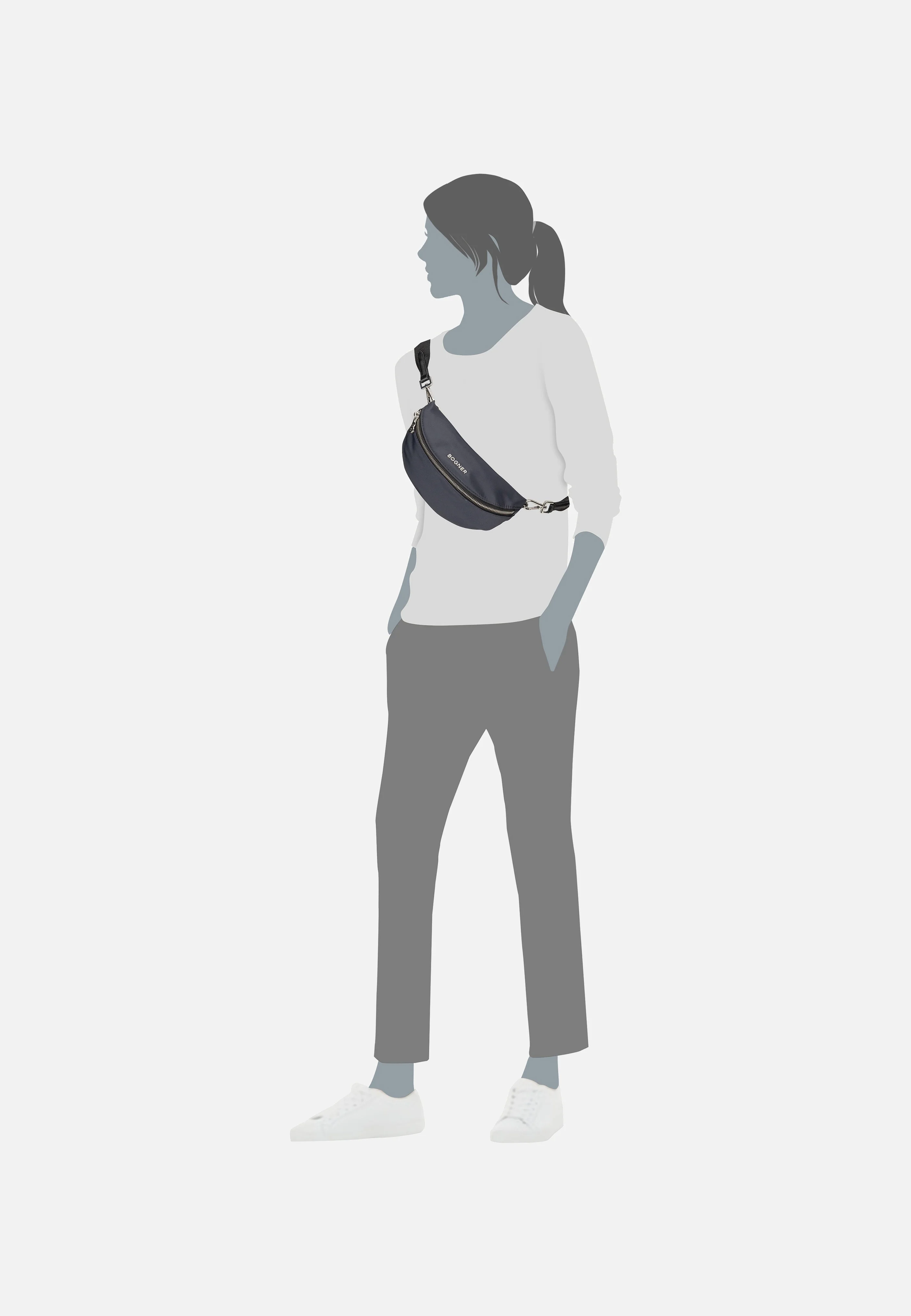 Klosters Sina SHZ Dark Blue - Sling Bag - Image 6