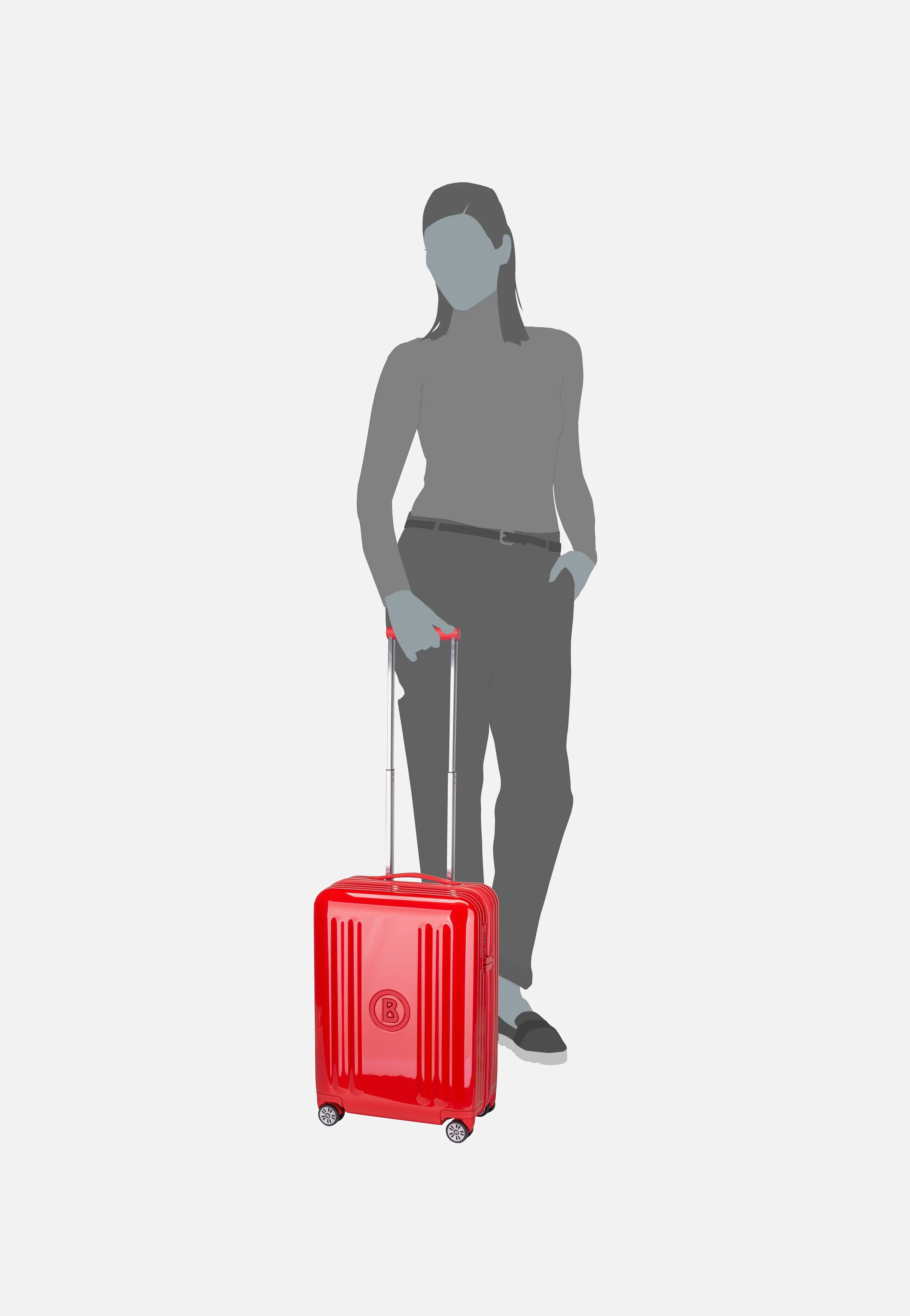 Piz C55 Trolleycase SVZ 4w Red - Koffer - Image 7