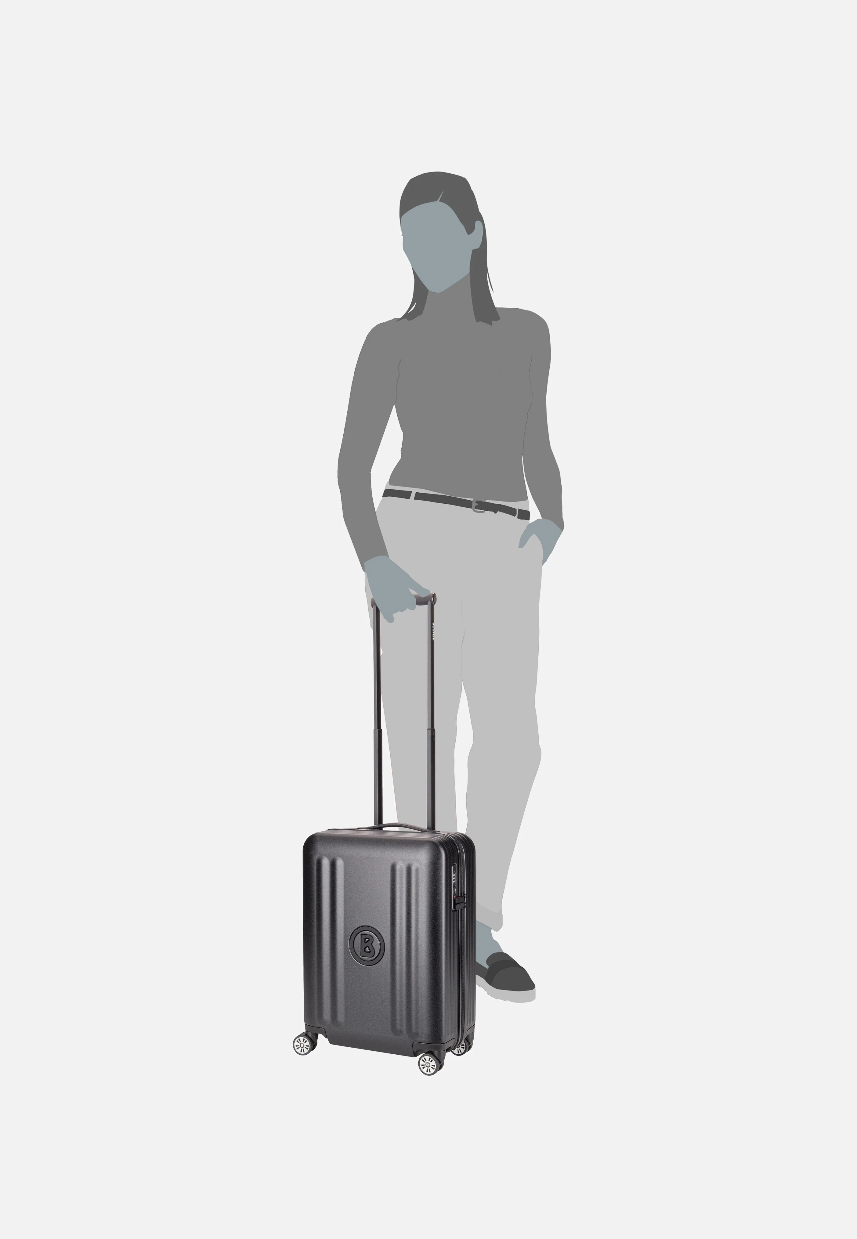 Piz Tamaro C55 Trolleycase SVZ 4W Black - Koffer - Image 8