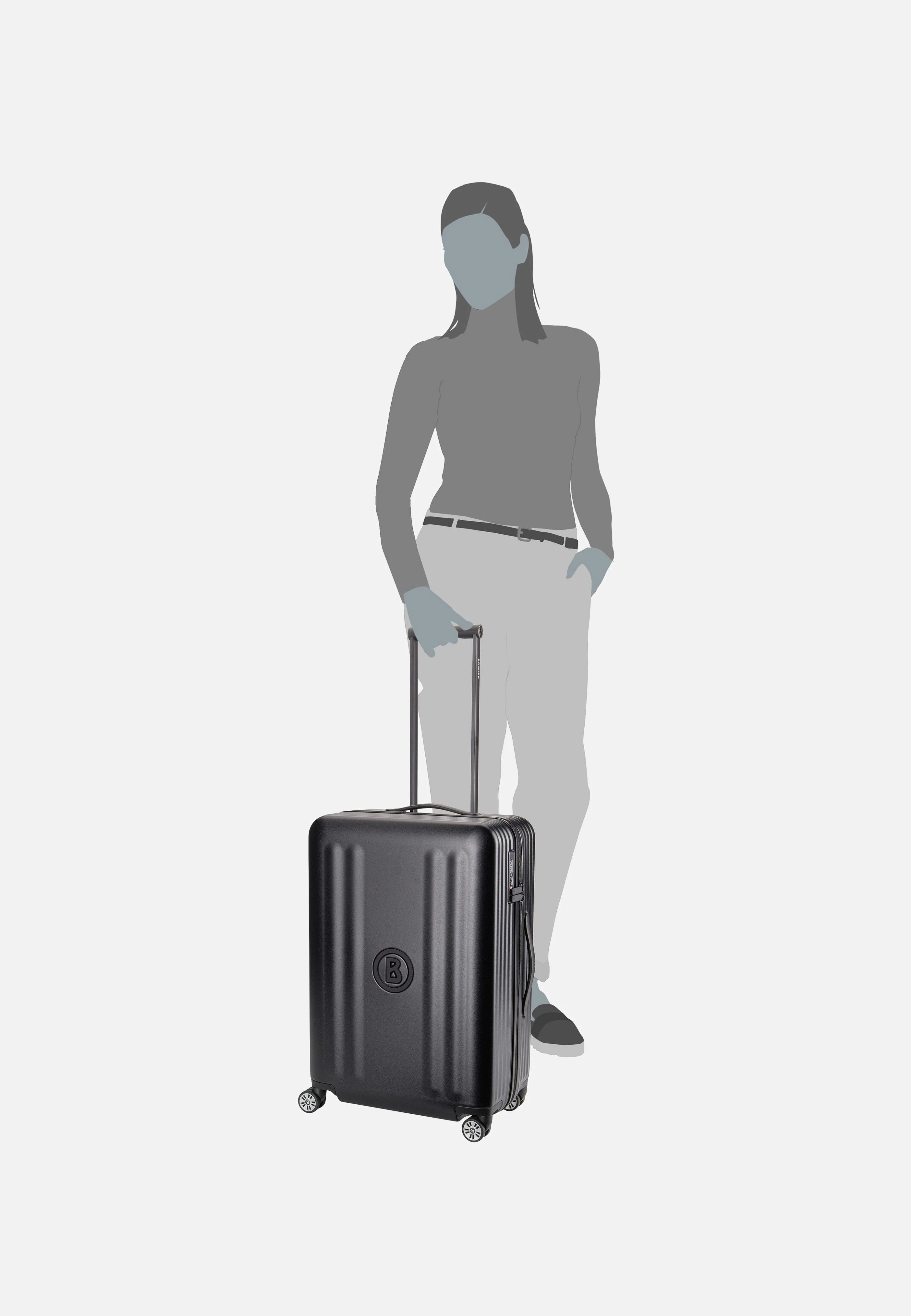 Piz Tamaro C65 Trolleycase LVZ 4W Black - Koffer - Image 8