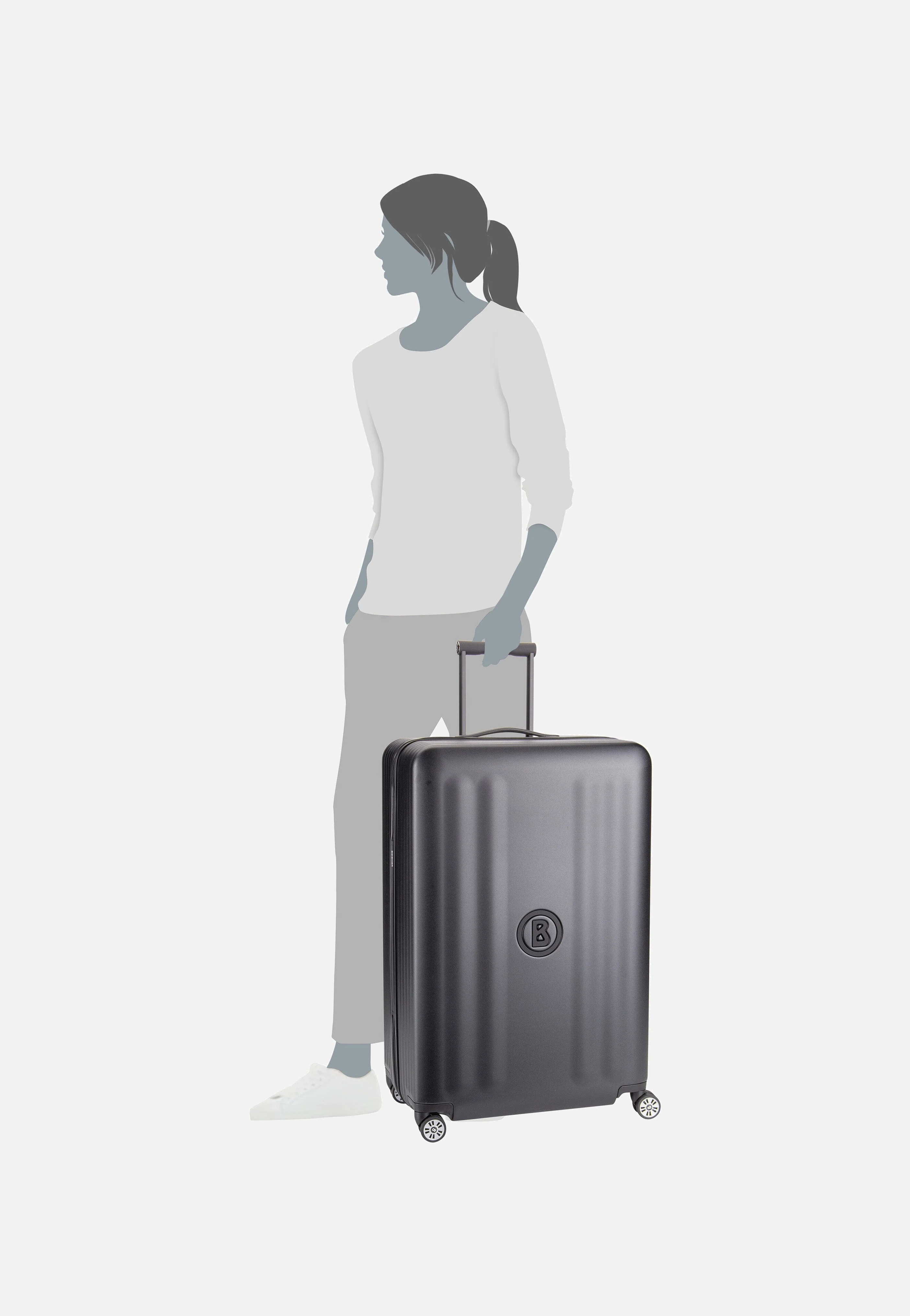 Piz Tamaro C75 Trolleycase LVZ 4W Black - Koffer - Image 8