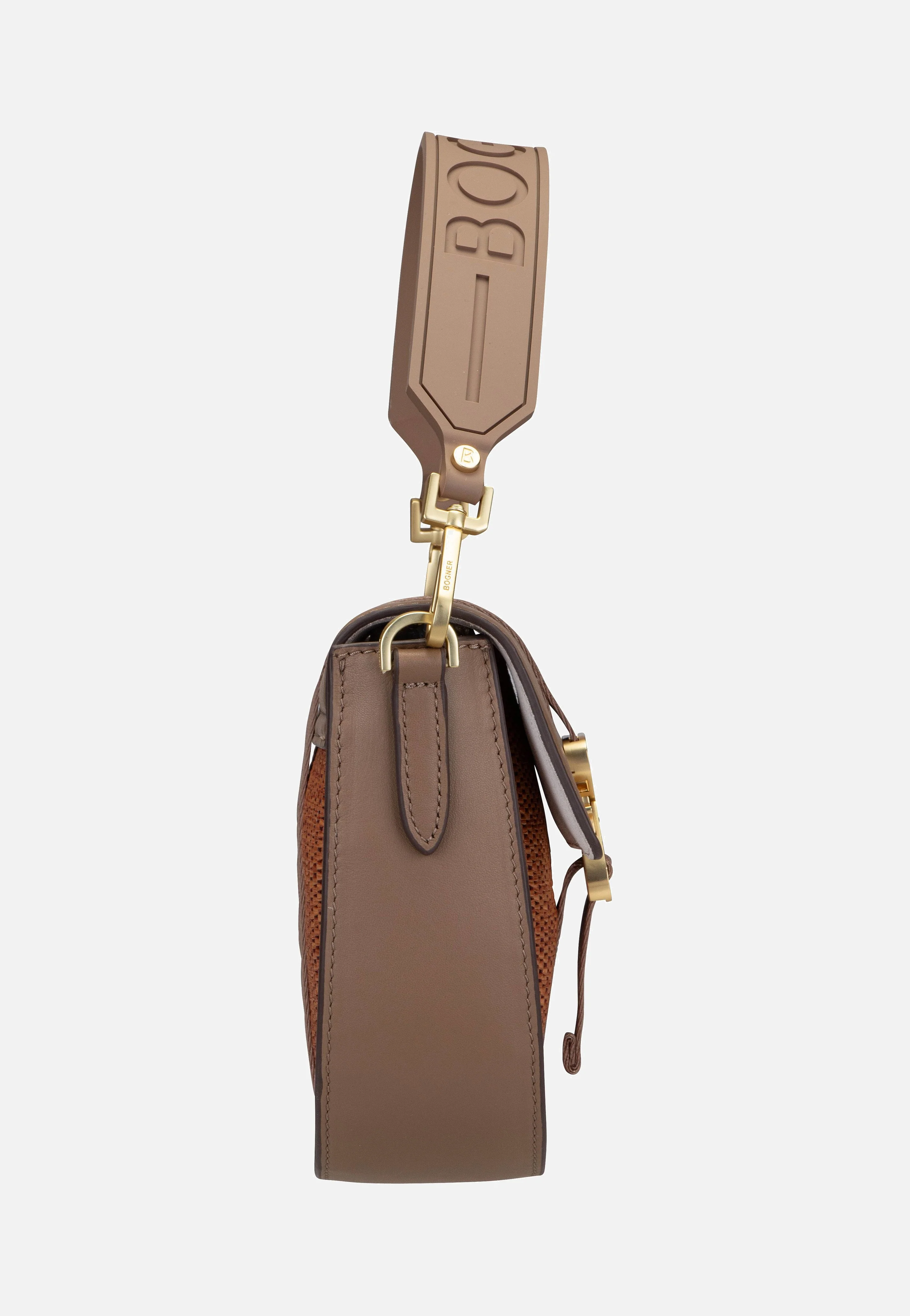Zuoz Rafia Cassy SHF Portabella - Saddle Bag - Image 5