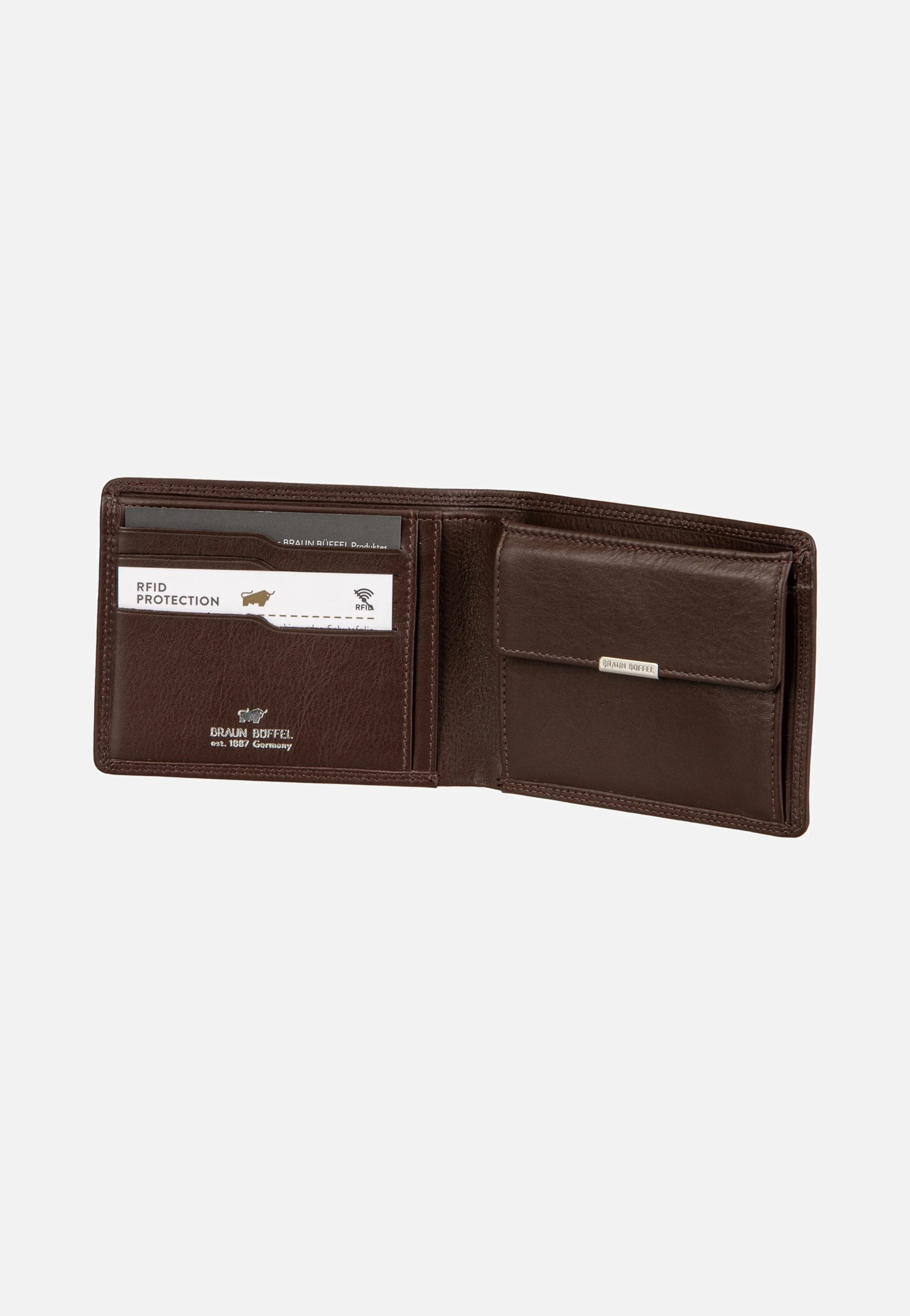 Golf RFID Coin Wallet 4+3Cs Braun - Portemonnaie - Image 11