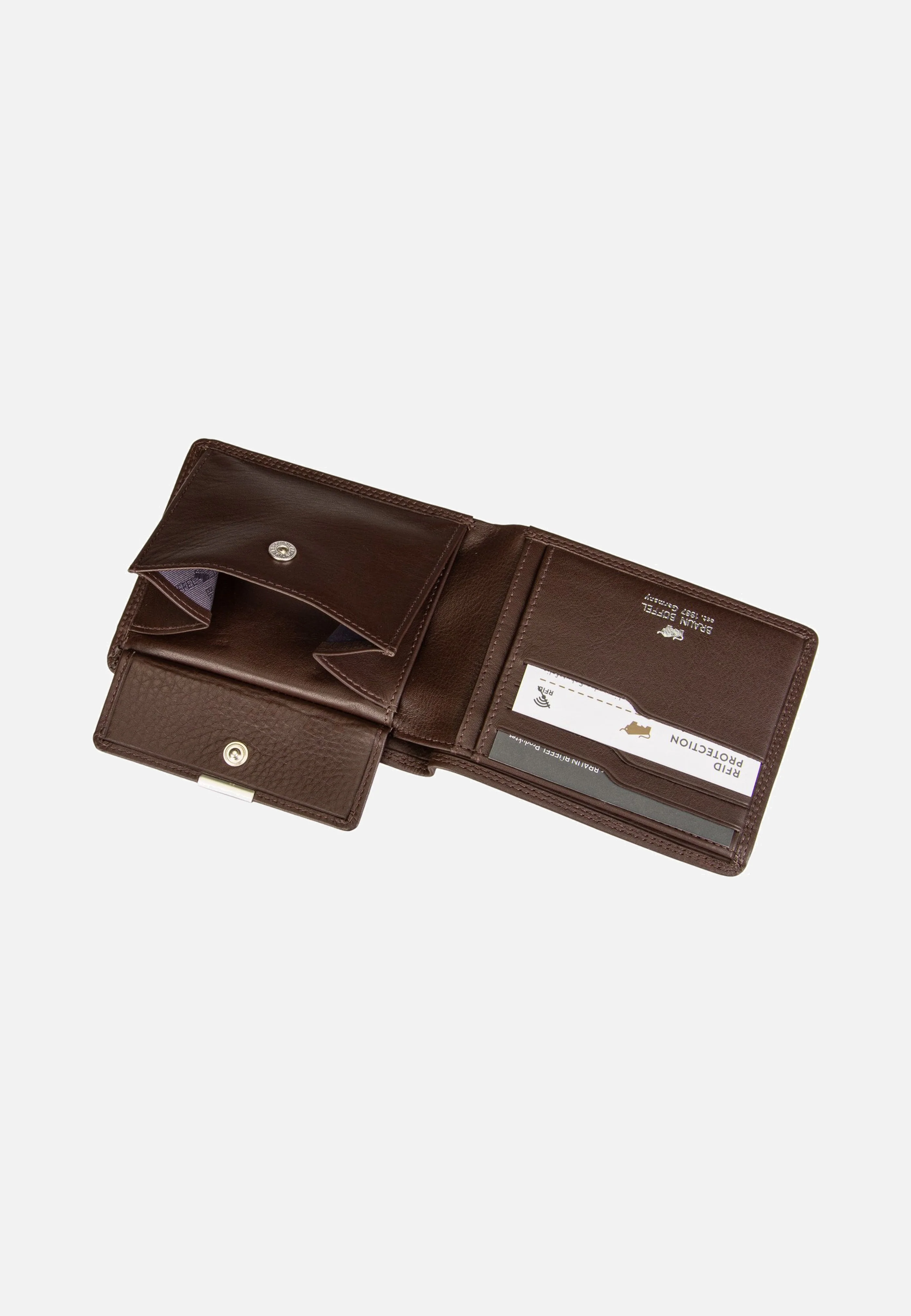 Golf RFID Coin Wallet 4+3Cs Braun - Portemonnaie - Image 12