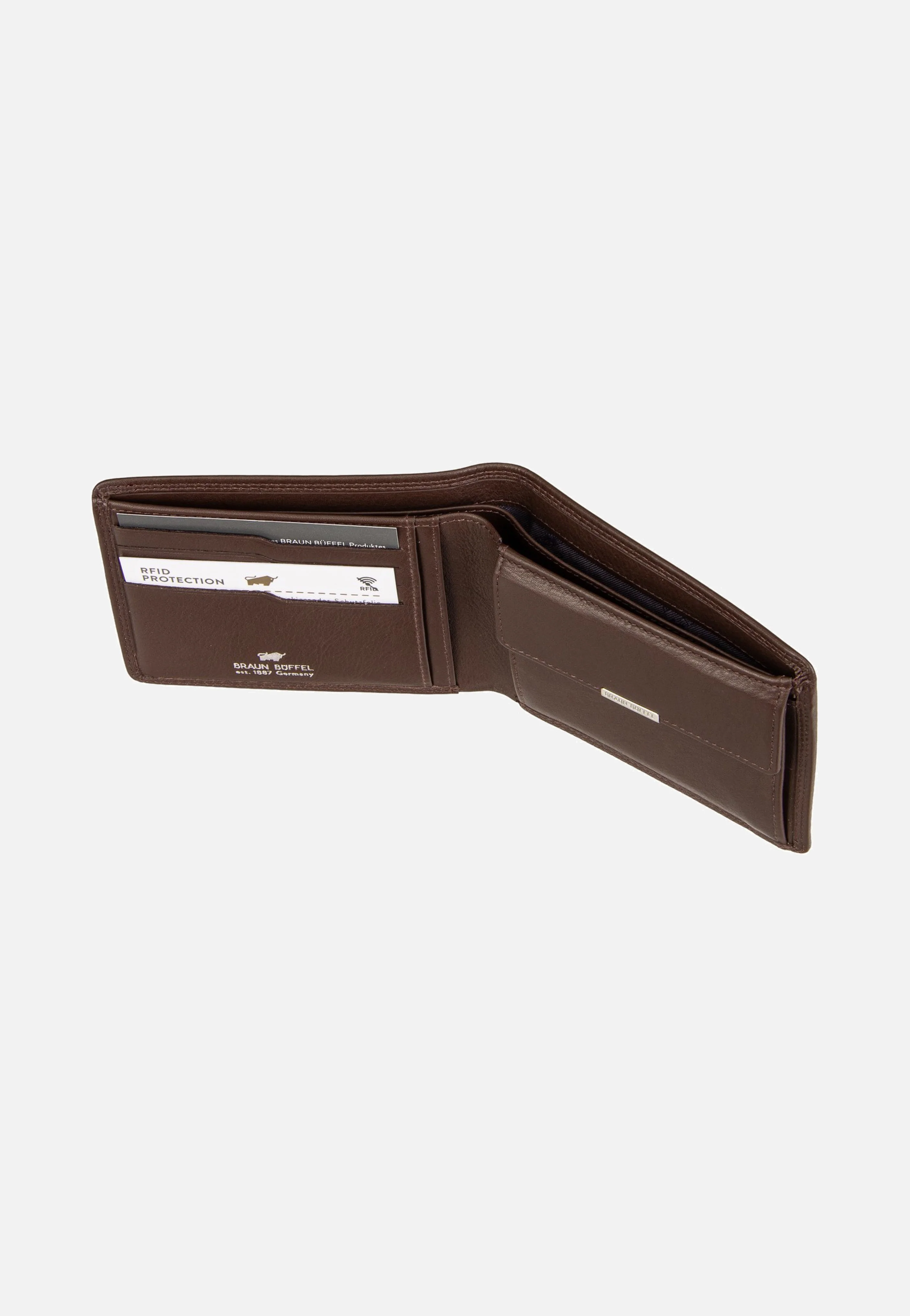 Golf RFID Coin Wallet 4+3Cs Braun - Portemonnaie - Image 3