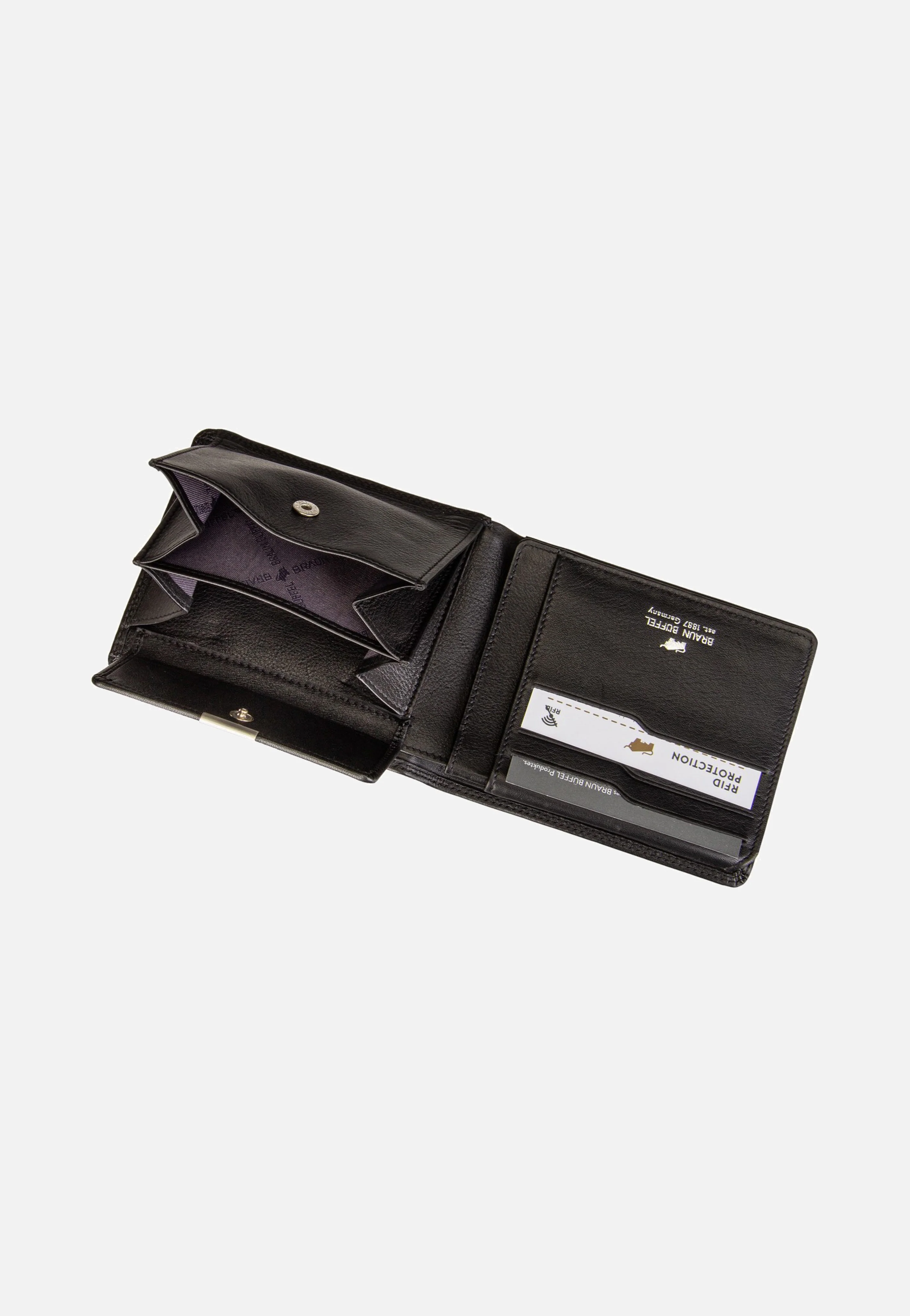 Golf RFID Coin Wallet 8Cs Black - Portemonnaie - Image 8