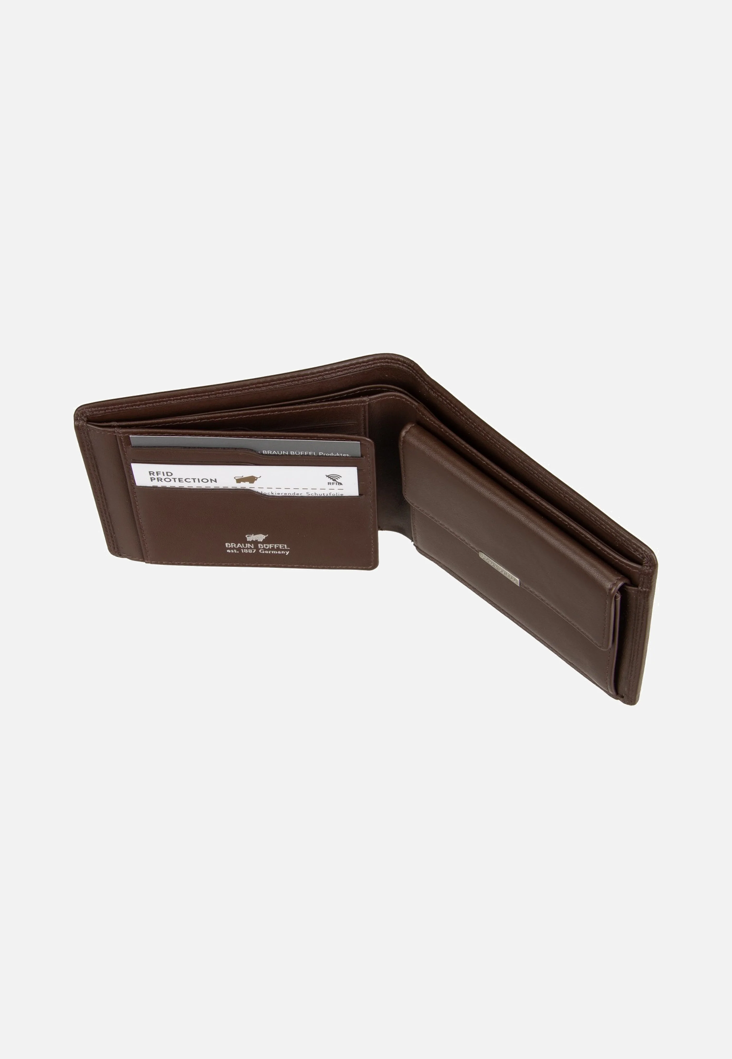 Golf RFID Coin Wallet 8Cs Braun - Portemonnaie - Image 6