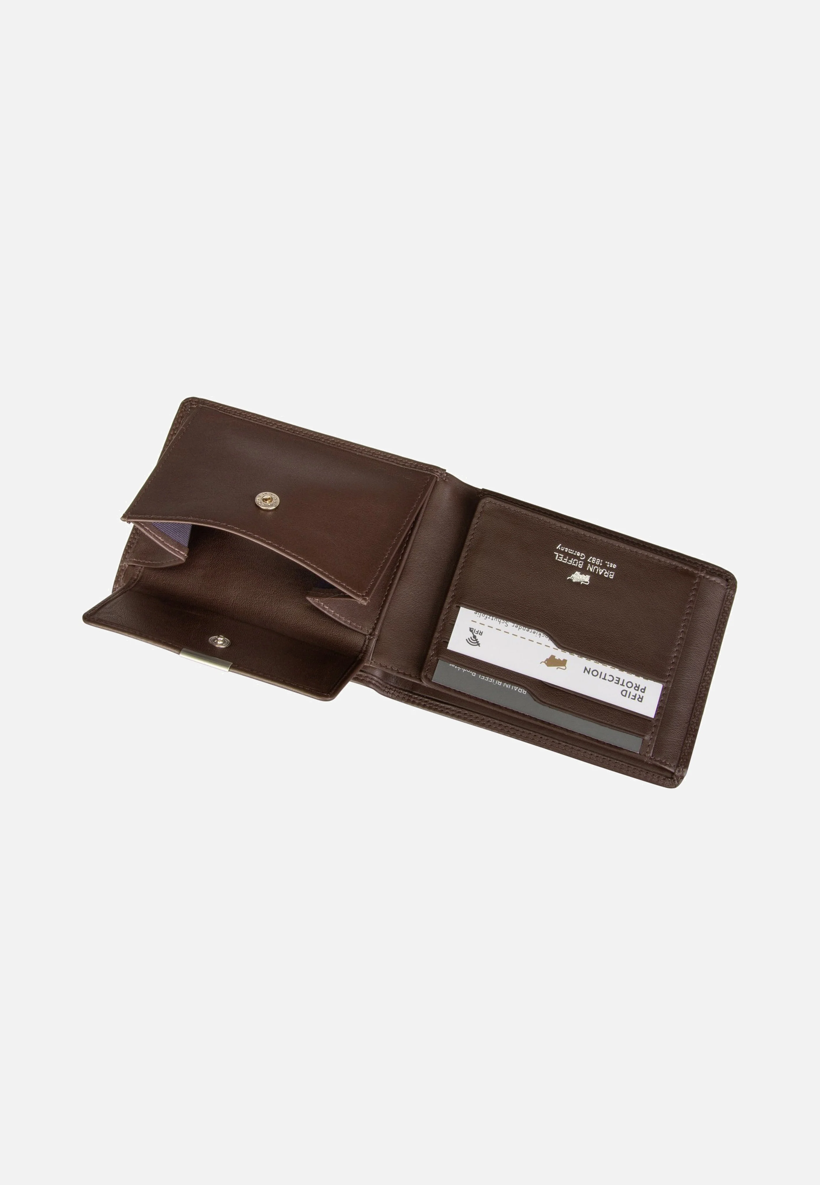 Golf RFID Coin Wallet 8Cs Braun - Portemonnaie - Image 7