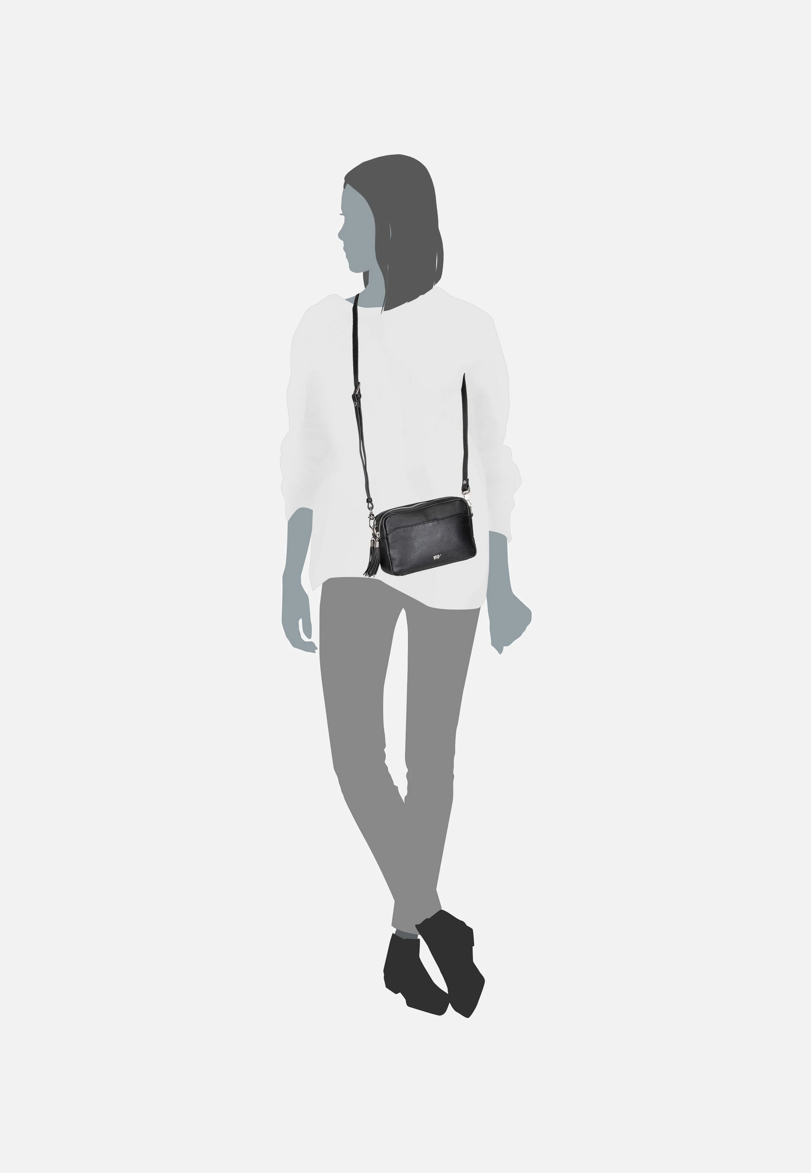 Hanna Box Schwarz - Crossbody Bag - Image 7