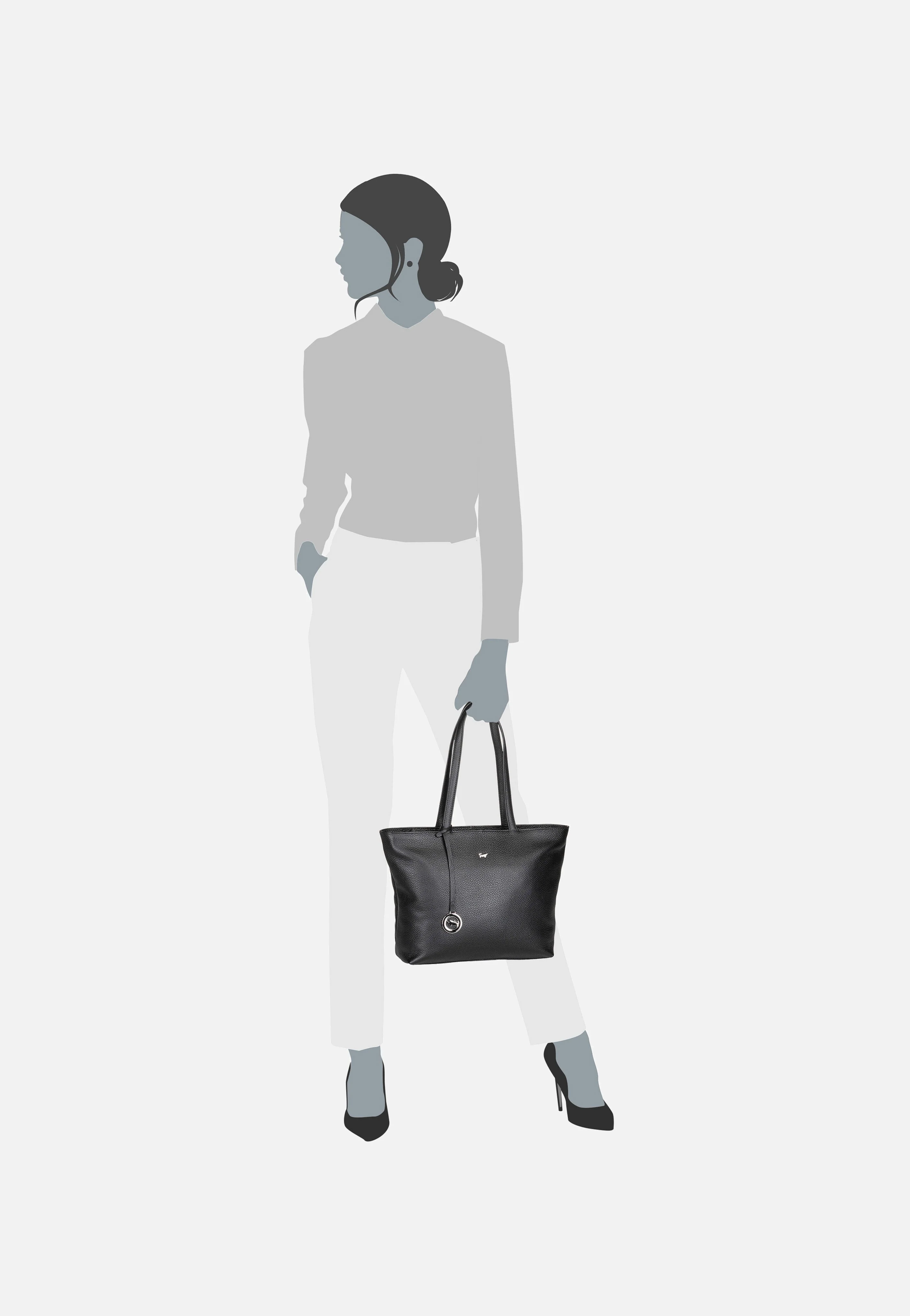Hanna S 12077 Schwarz - Shopper - Image 7