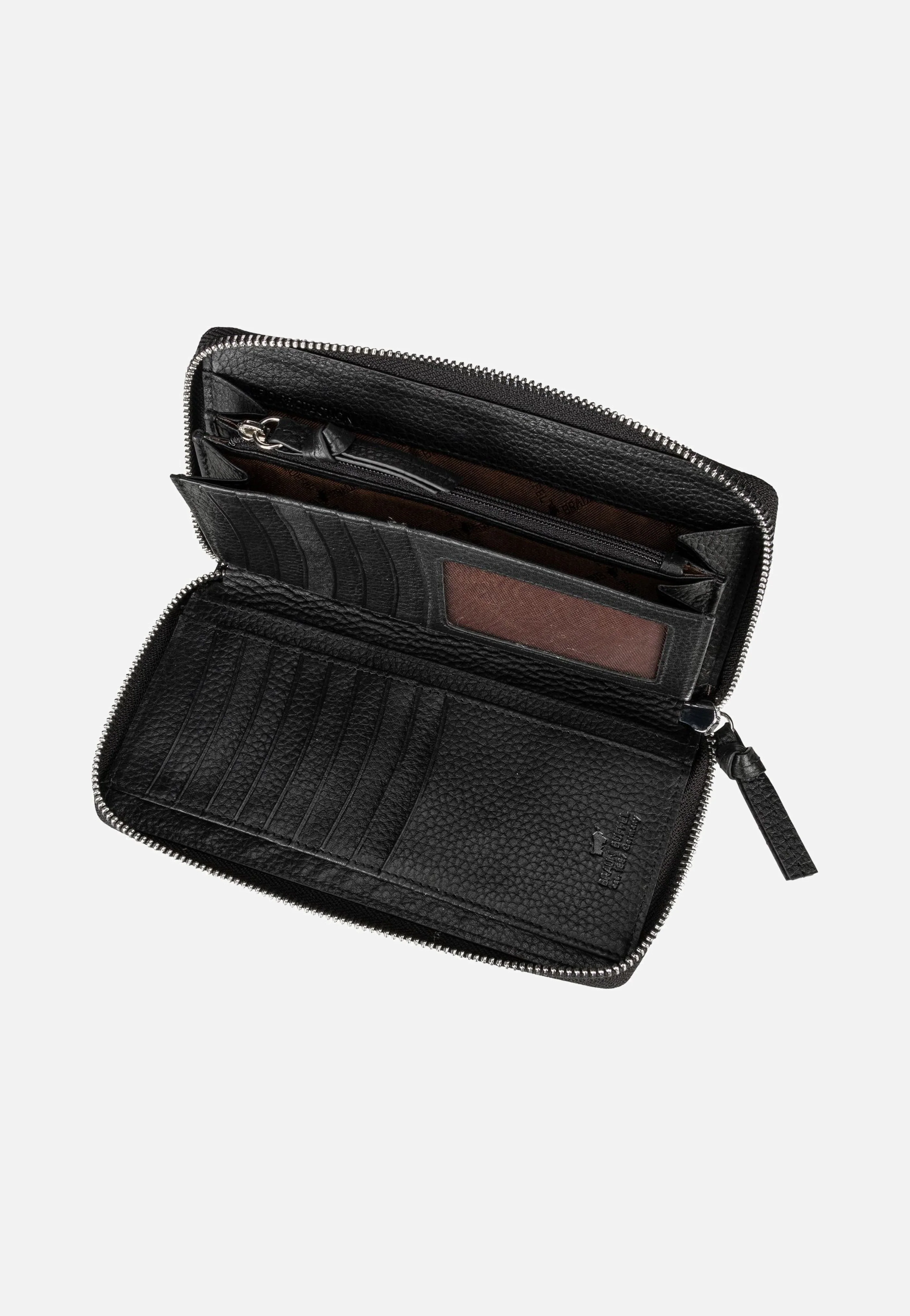 Hanna Zip-Around 16Cs Schwarz - Portemonnaie - Image 4
