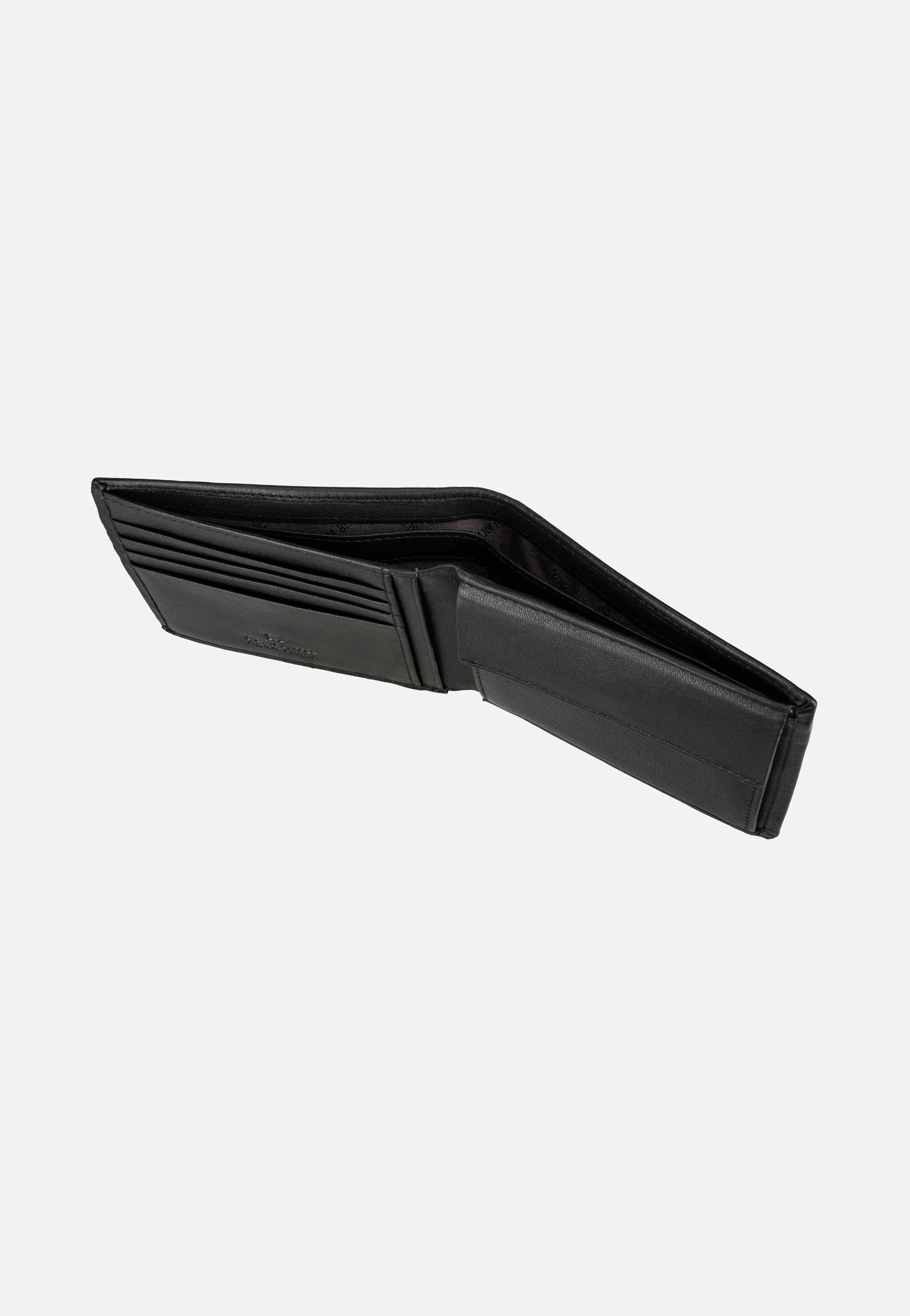 Hannes Coin Wallet 4+4Cs Schwarz - Portemonnaie - Image 3