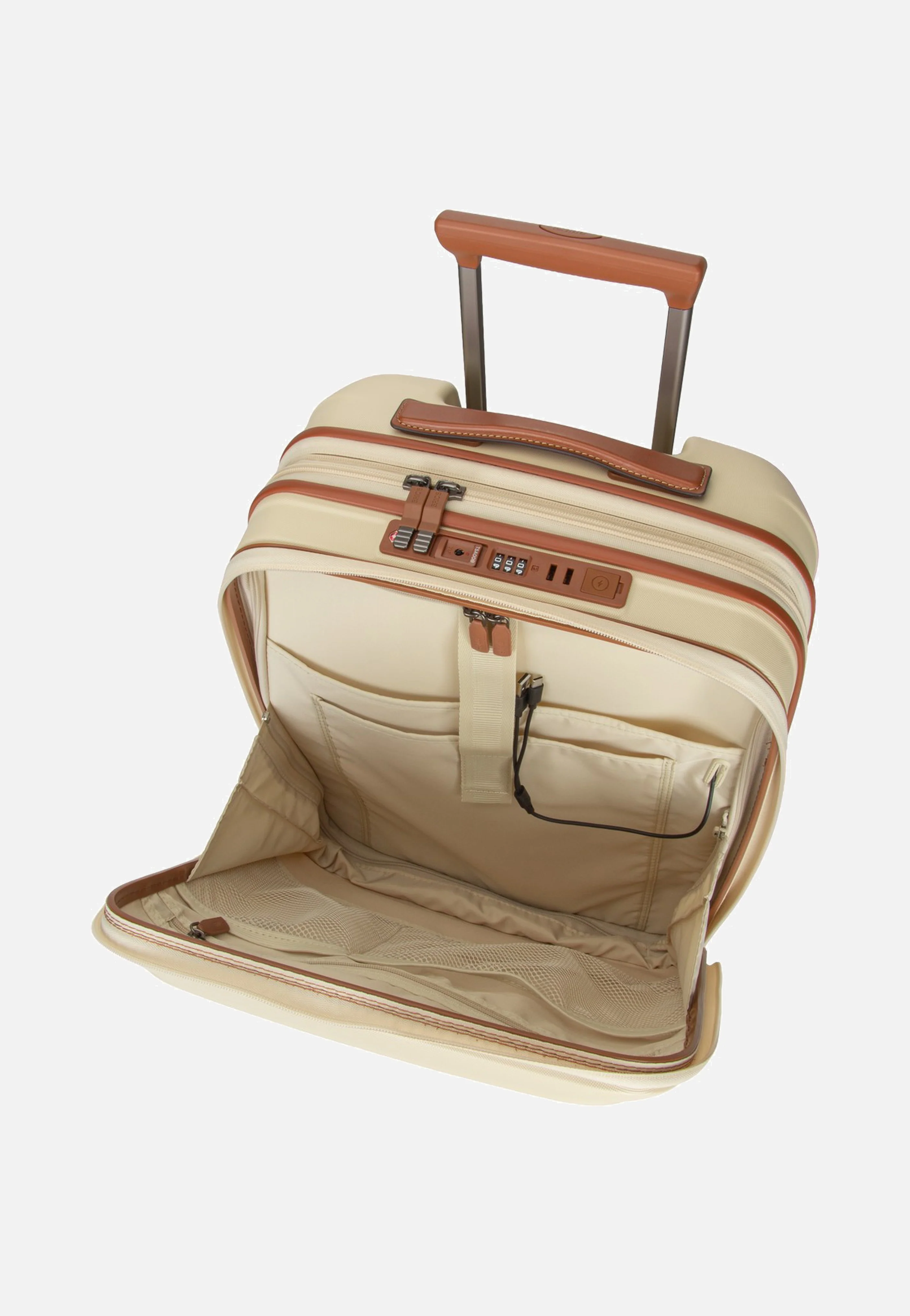 Taormina Trolley 55 Exp Vortasche Cream - Koffer - Image 6