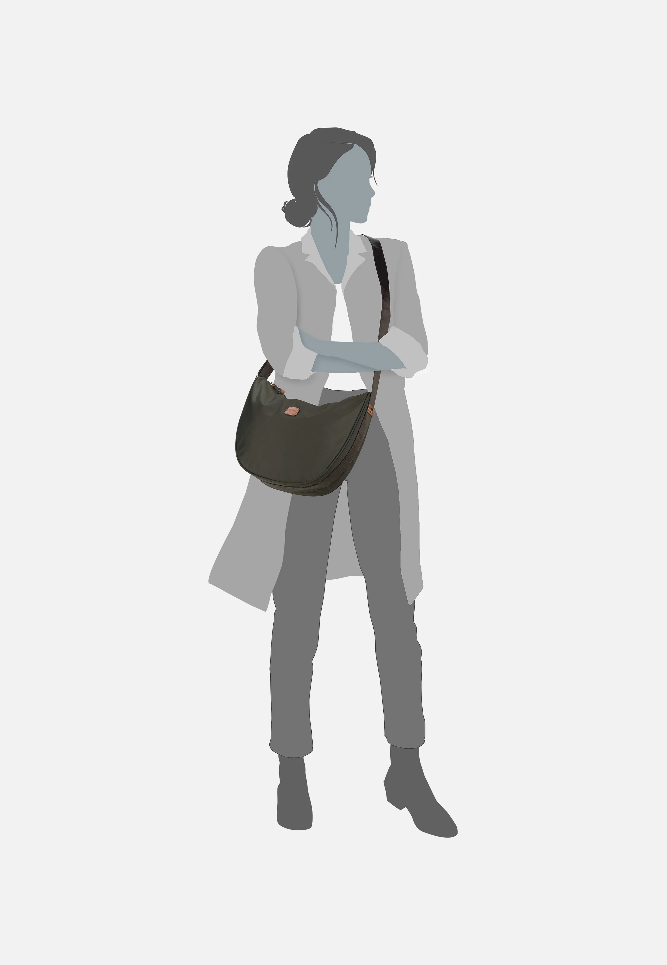 X-Bag 45052 Oliva - Beuteltasche - Image 6