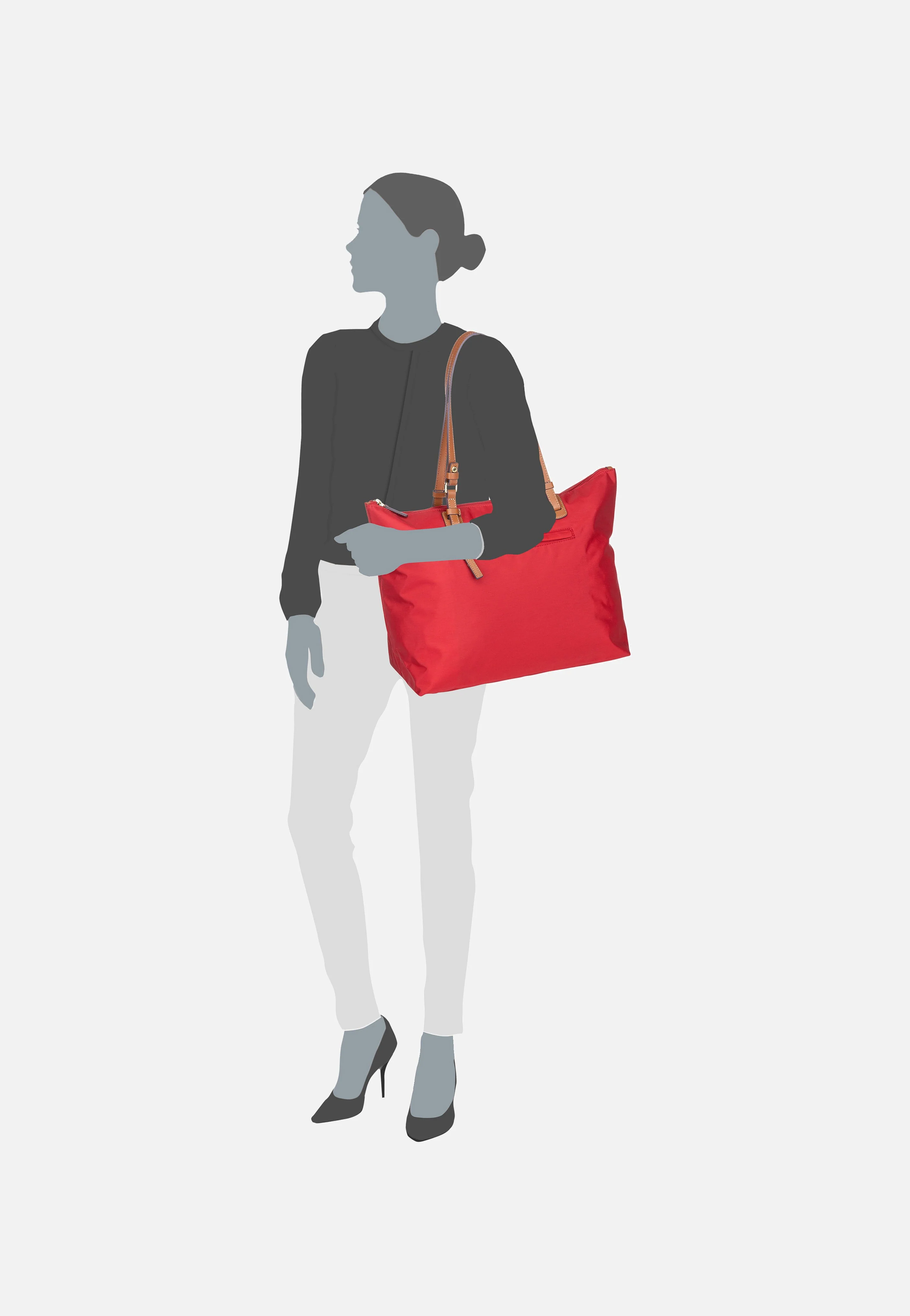 X-Bag 45070 Red - Shopper - Image 9