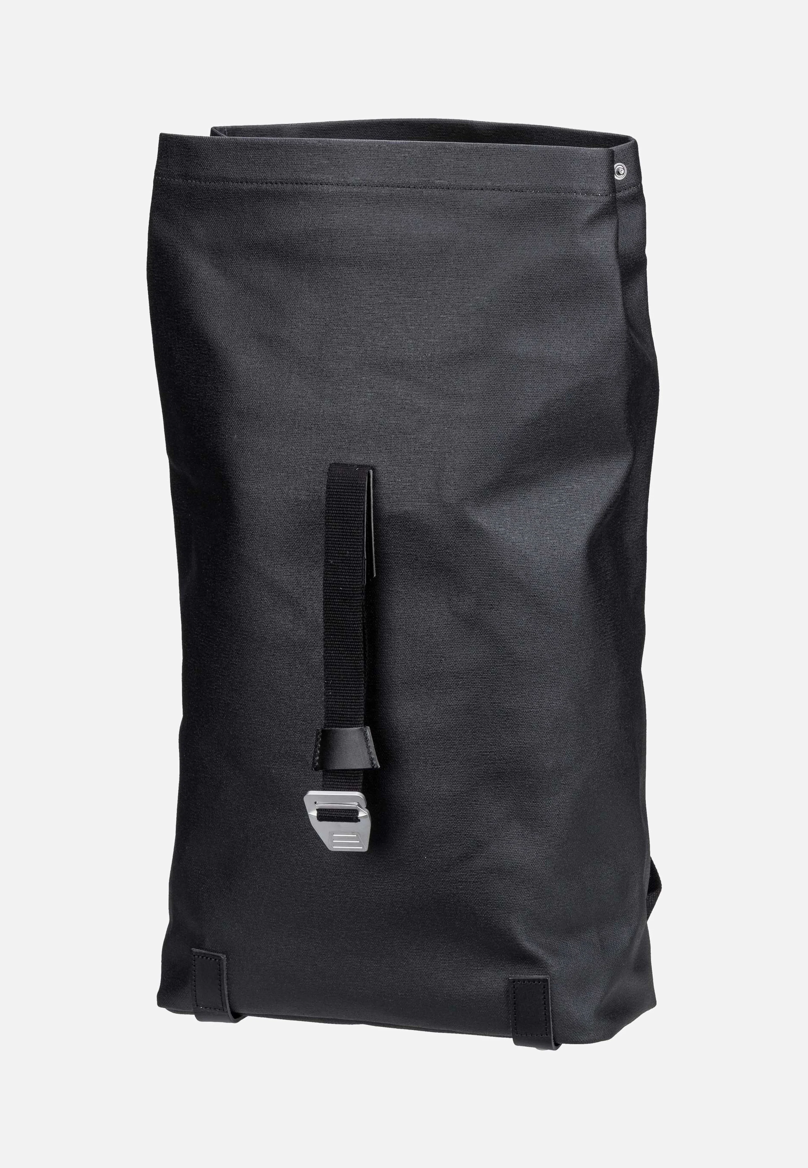 Pickwick Cotton Canvas 26 L Black - Rolltop Rucksack - Image 5