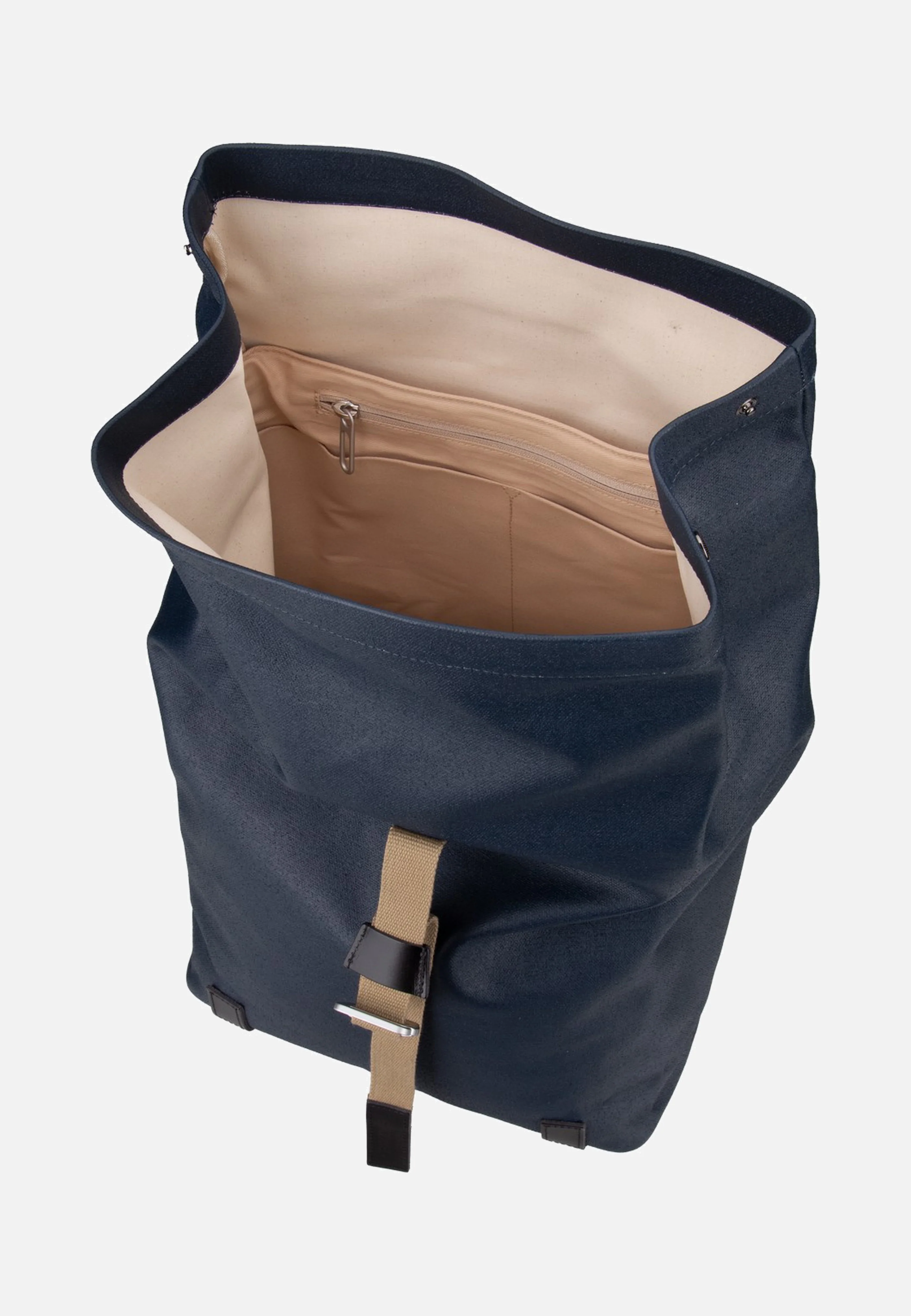 Pickwick Cotton Canvas 26 L Dark Blue - Rolltop Rucksack - Image 5