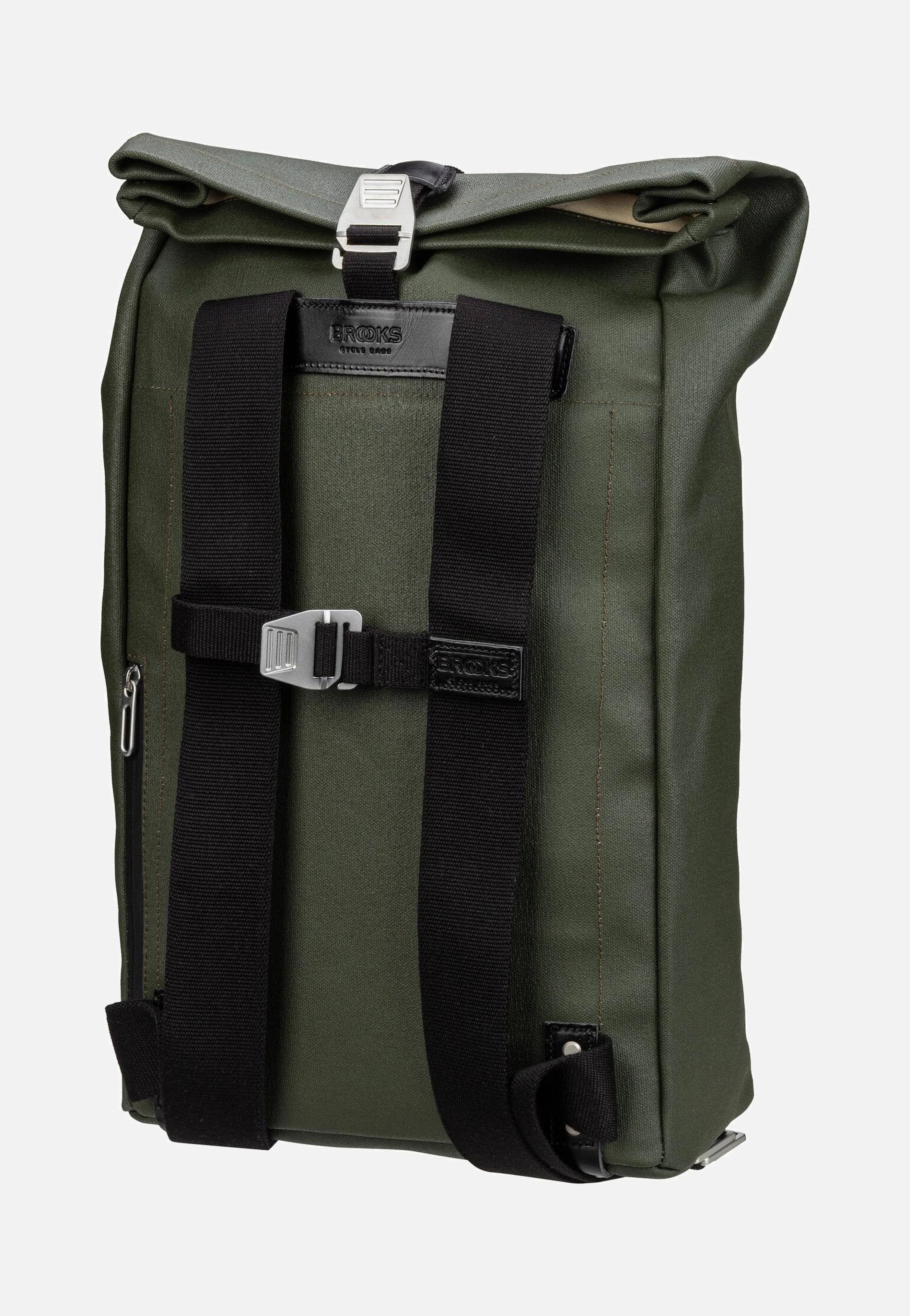 Pickwick Cotton Canvas 26 L Forest - Rolltop Rucksack - Image 2