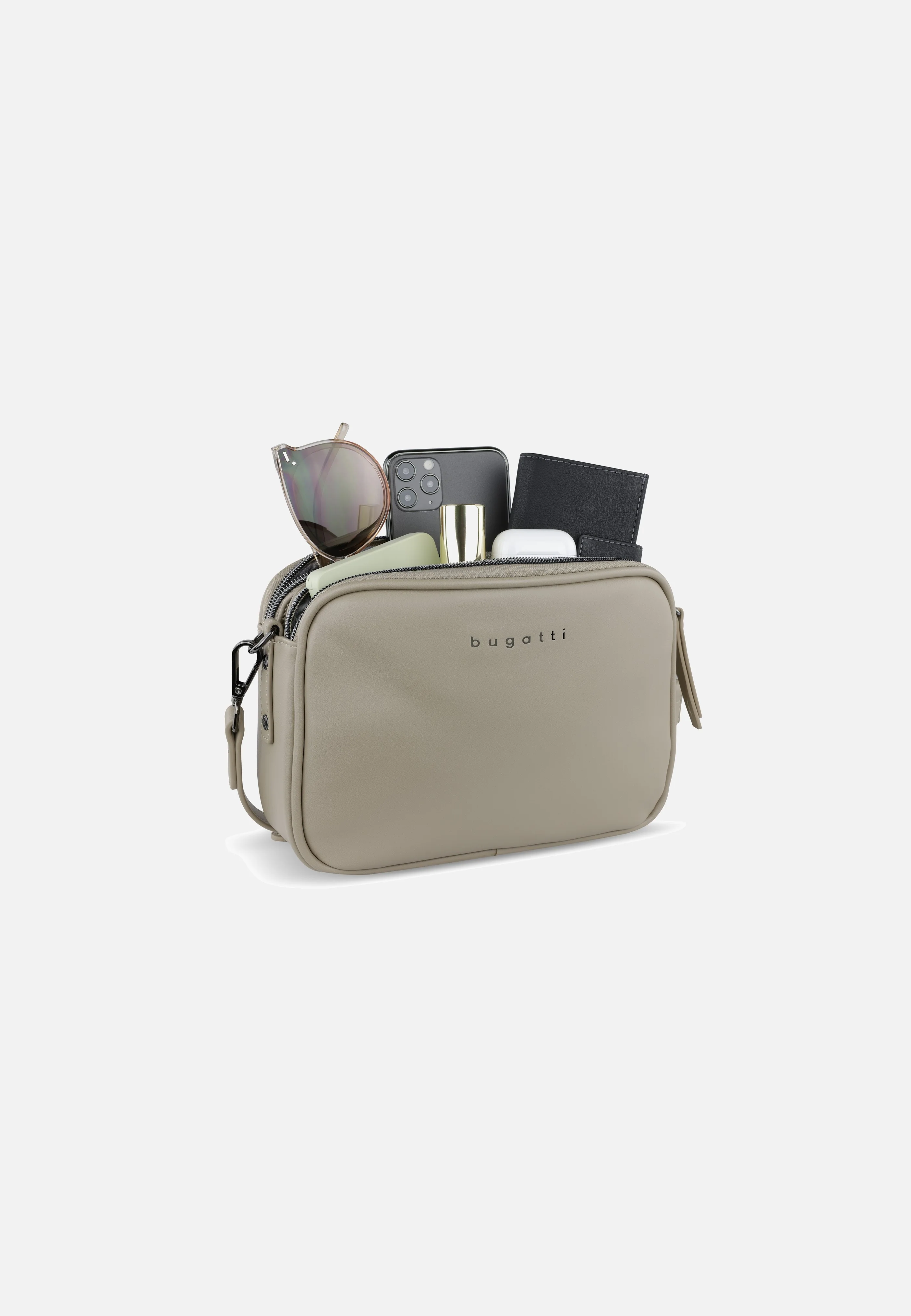 Almata Crossbody Bag Beige - Crossbody Bag - Image 4