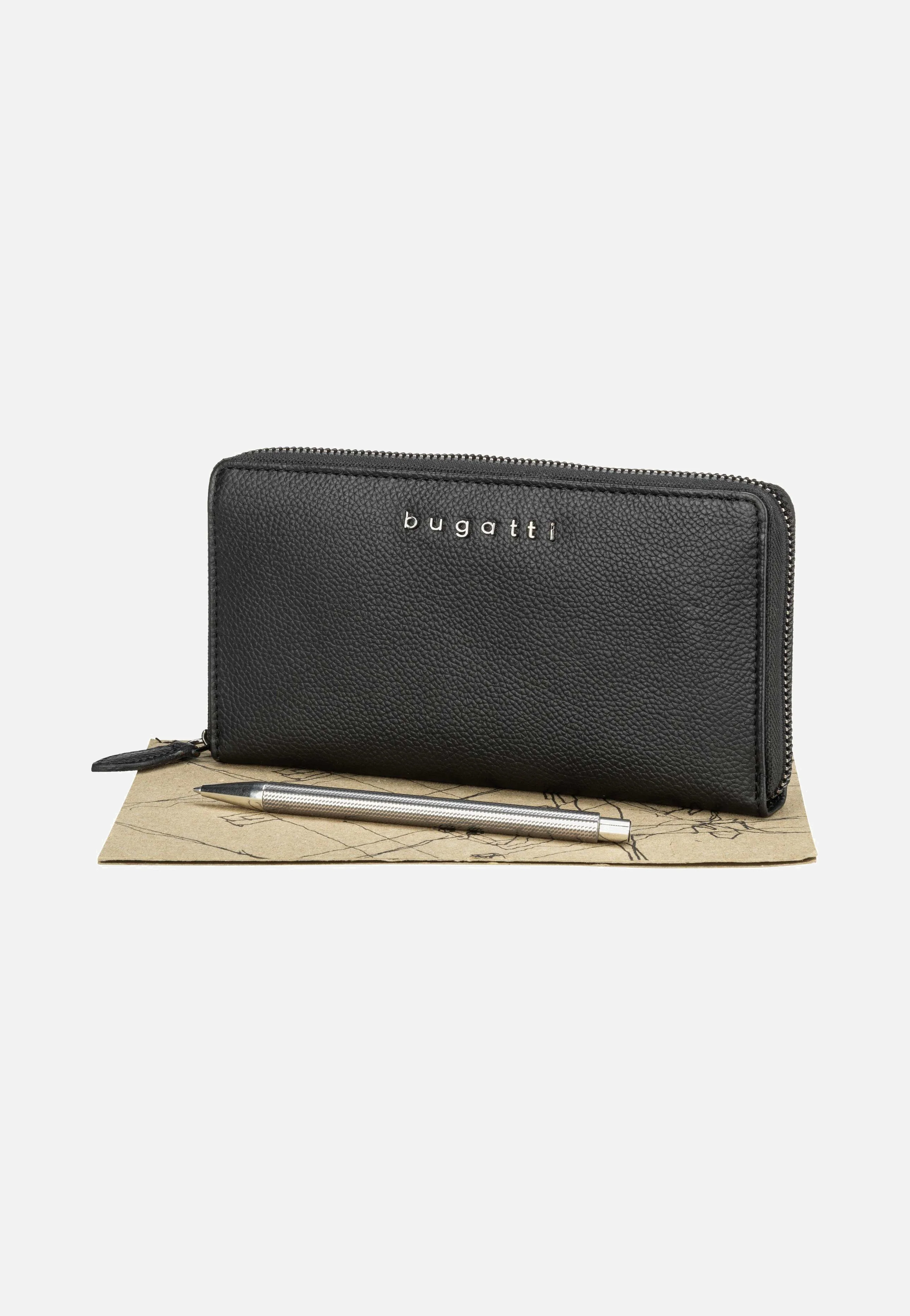 Bella Ladies Zip Longpurse Schwarz - Portemonnaie - Image 6