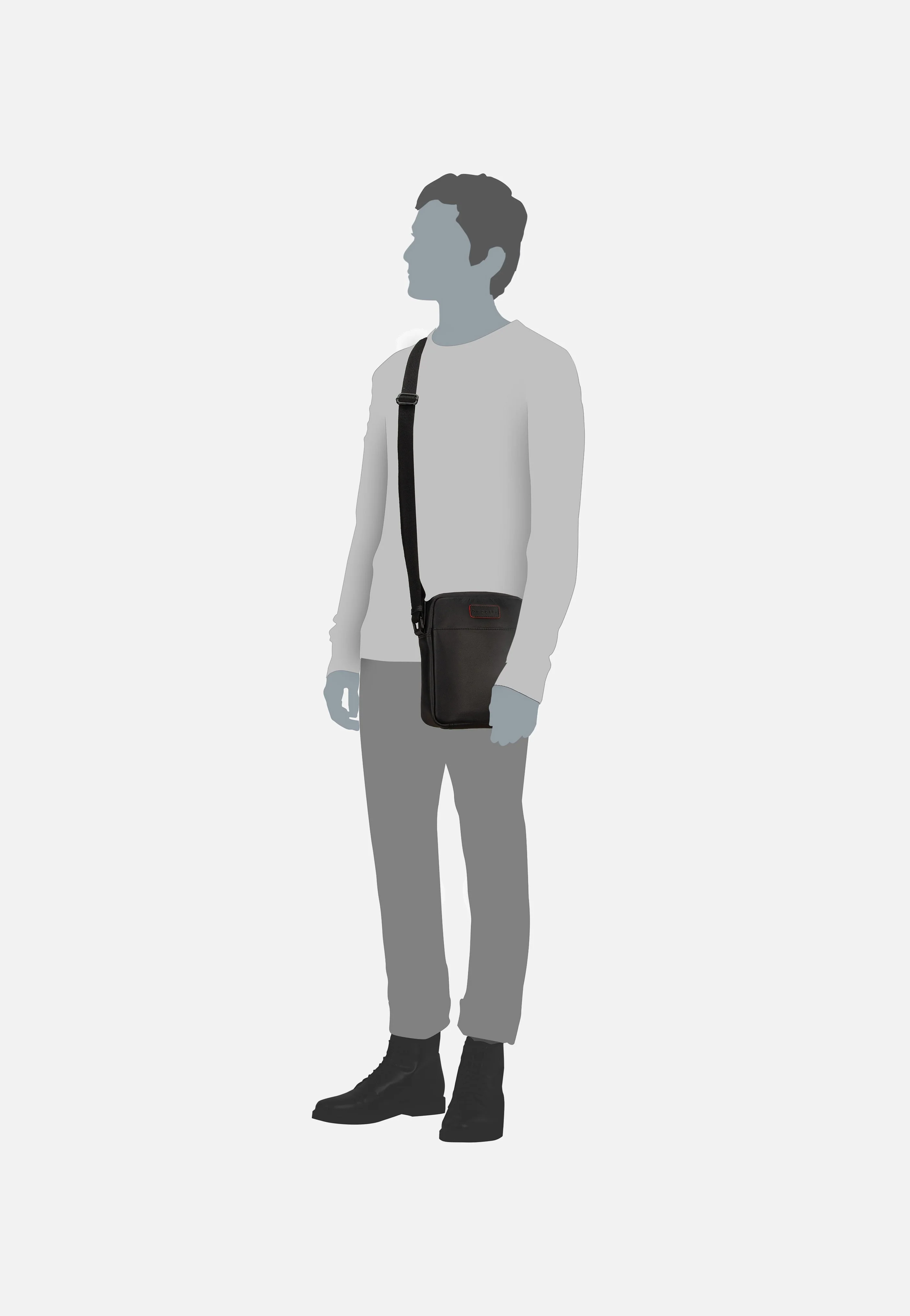 Clark Small Schwarz - Crossbody Bag - Image 6