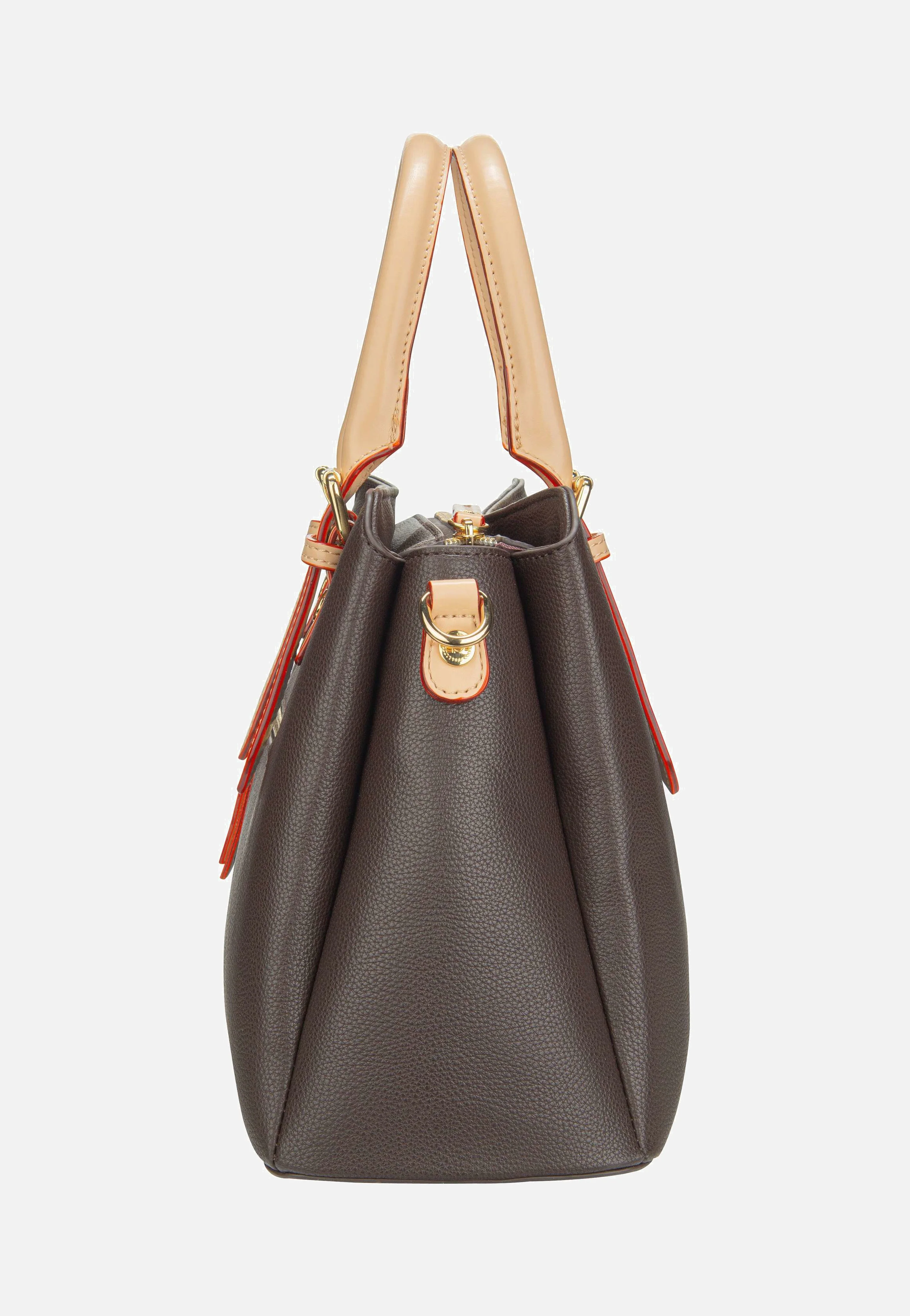 Ella Bowling Bag M Dunkelbraun - Bowling Bag - Image 5
