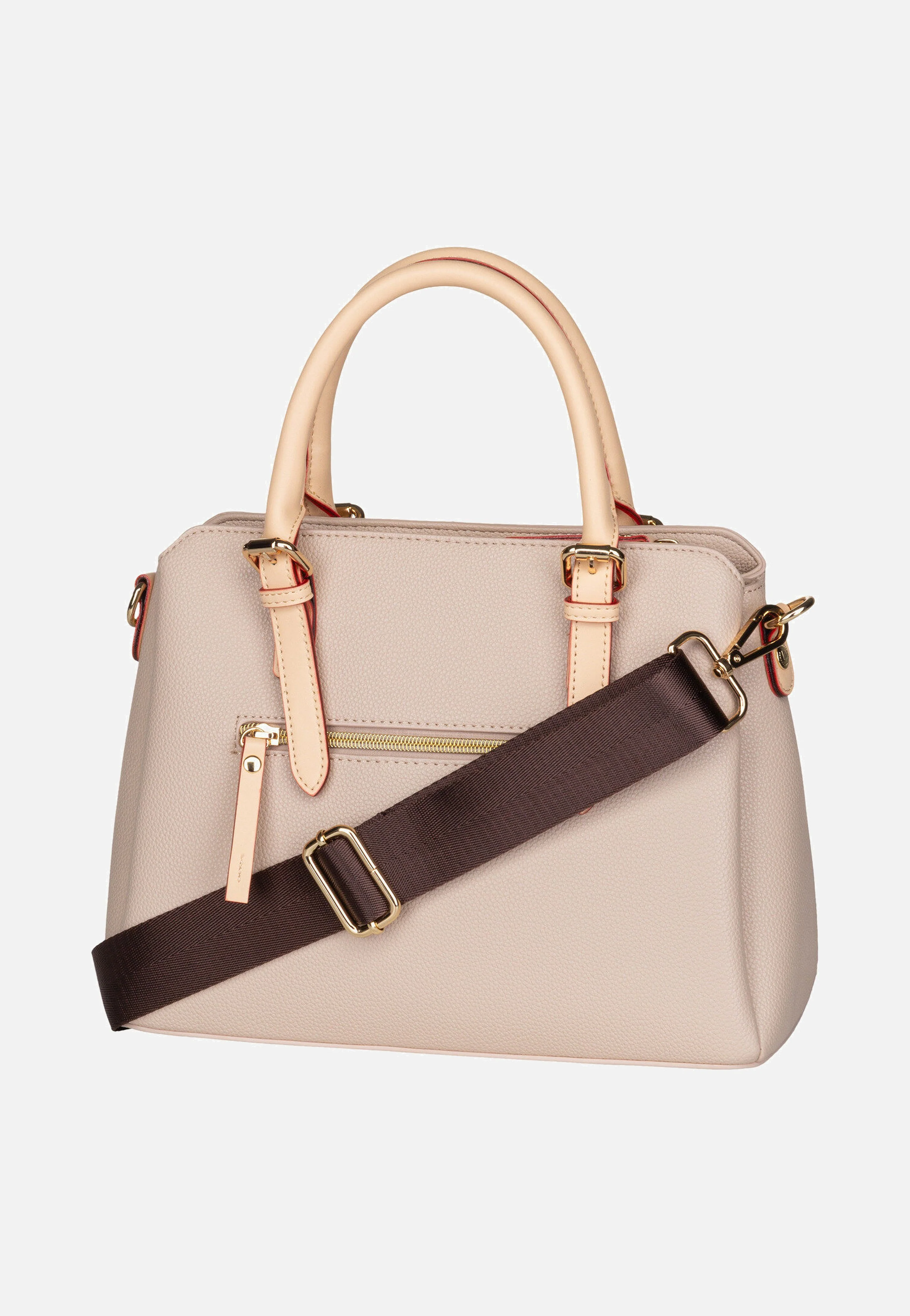 Ella M Beige - Bowling Bag - Image 2