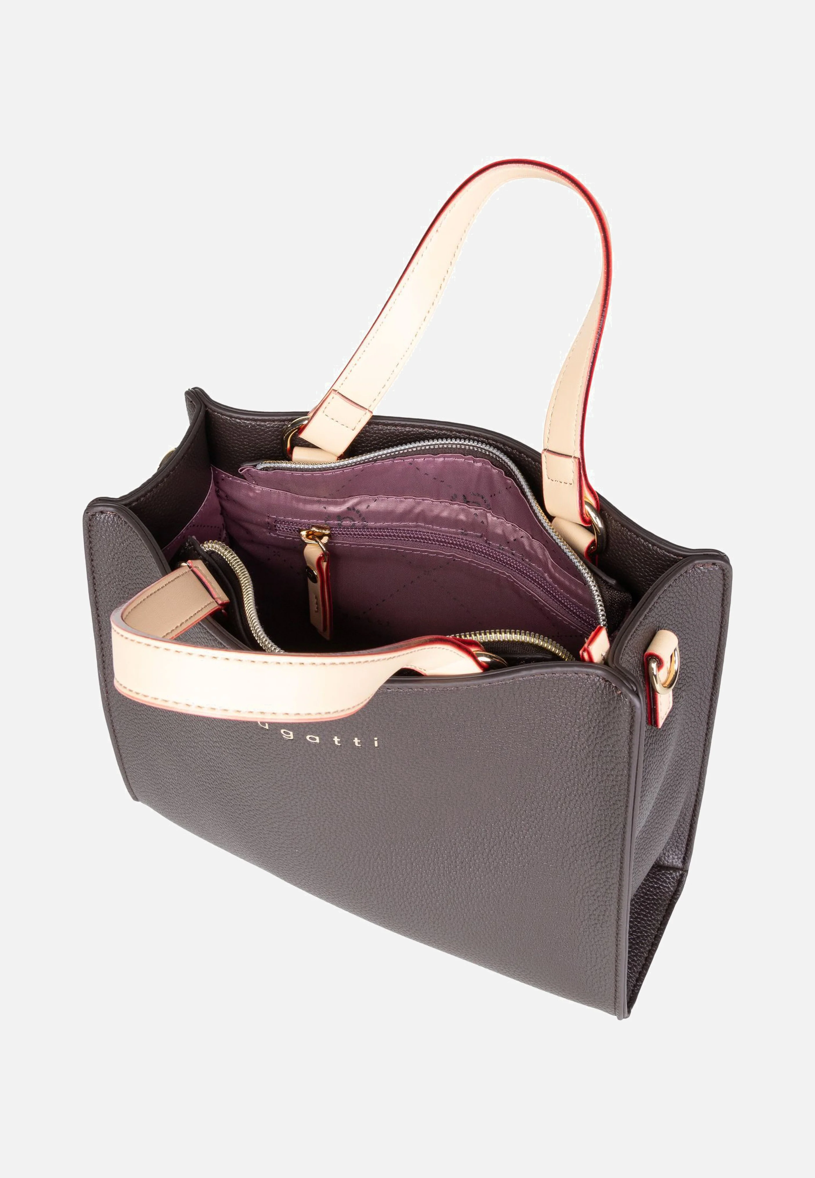 Ella Mini 6643 Dunkelbraun - Henkeltasche - Image 3
