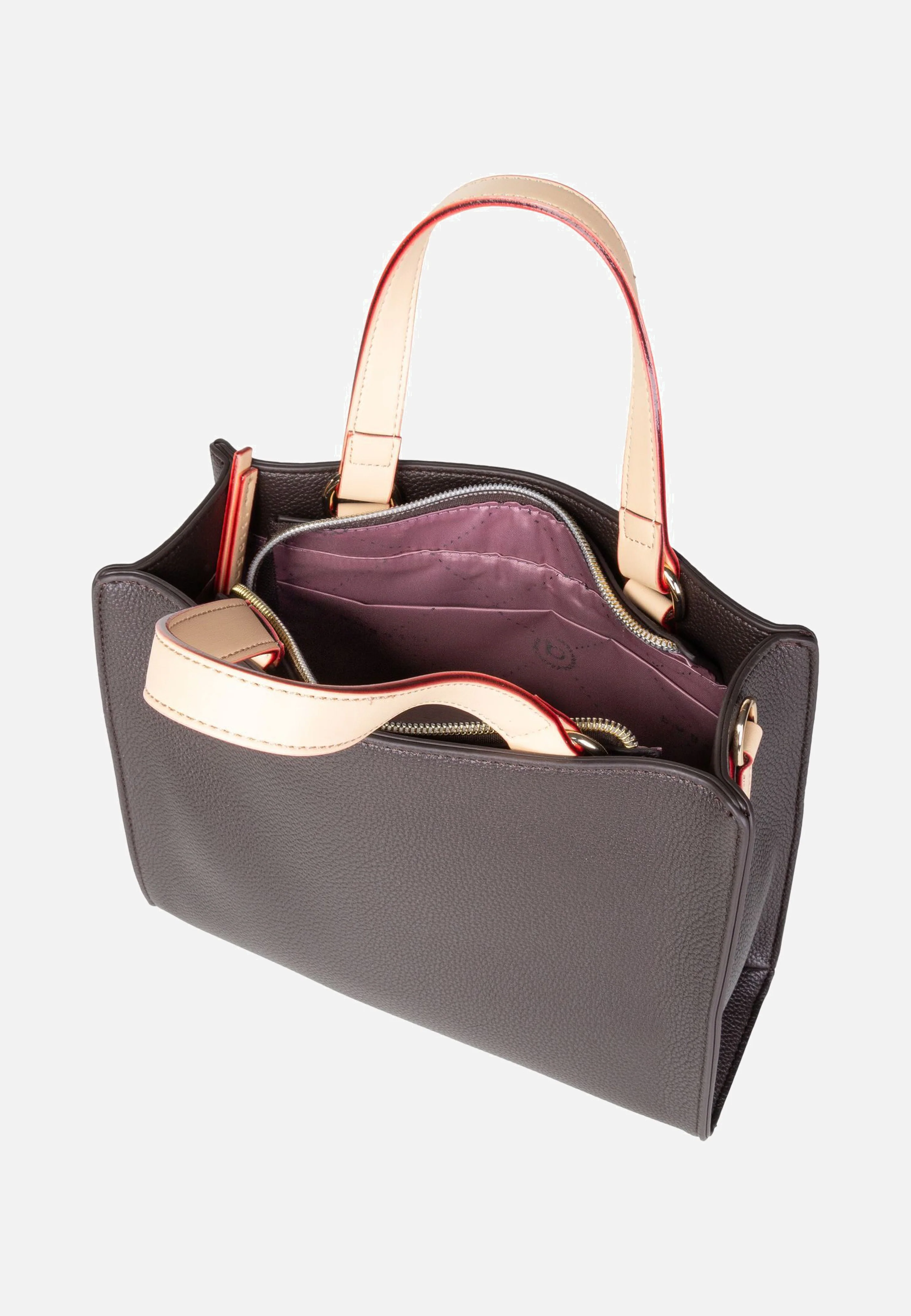 Ella Mini 6643 Dunkelbraun - Henkeltasche - Image 4