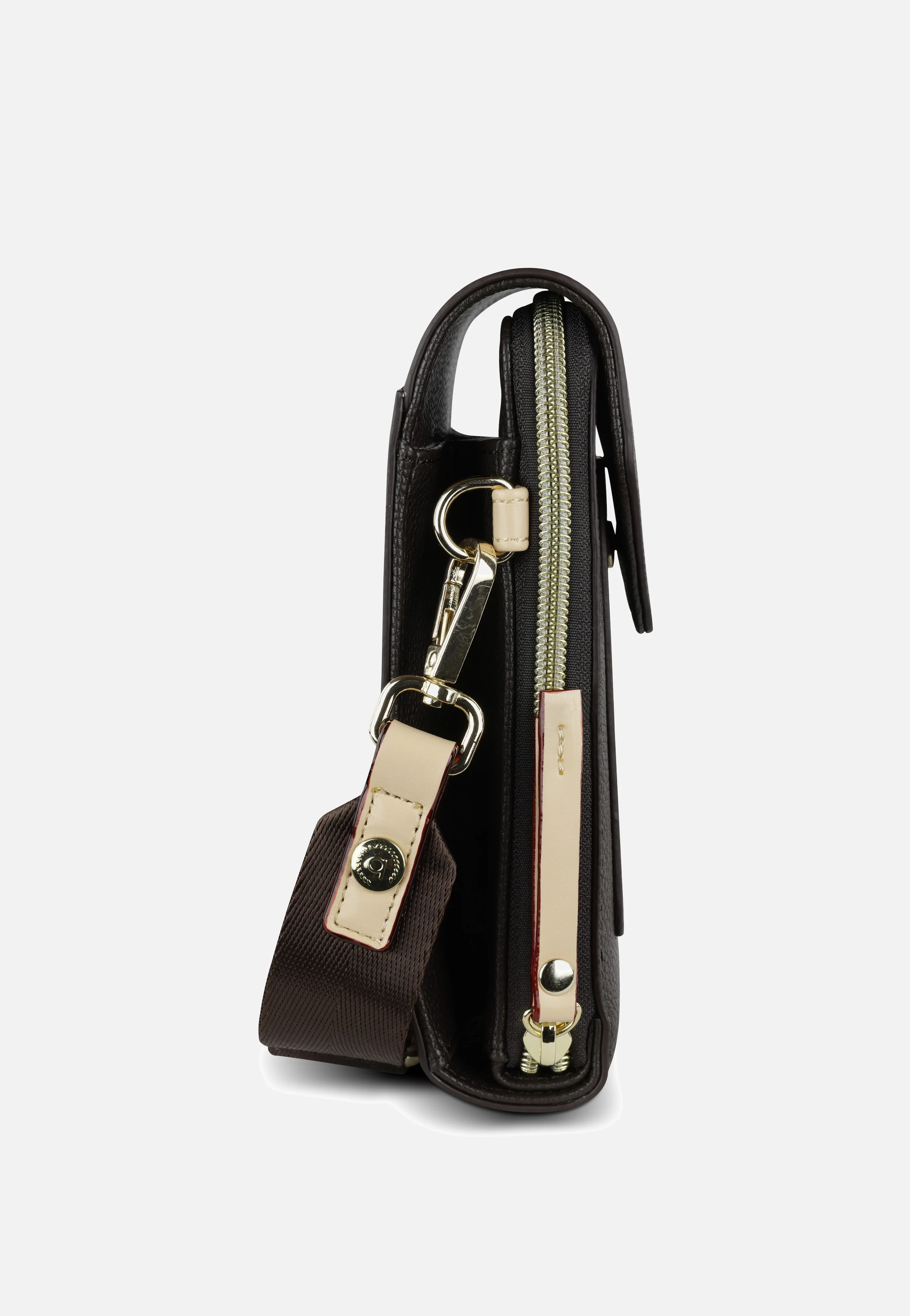 Ella Purse Bag Dunkelbraun - Crossbody Bag - Image 4