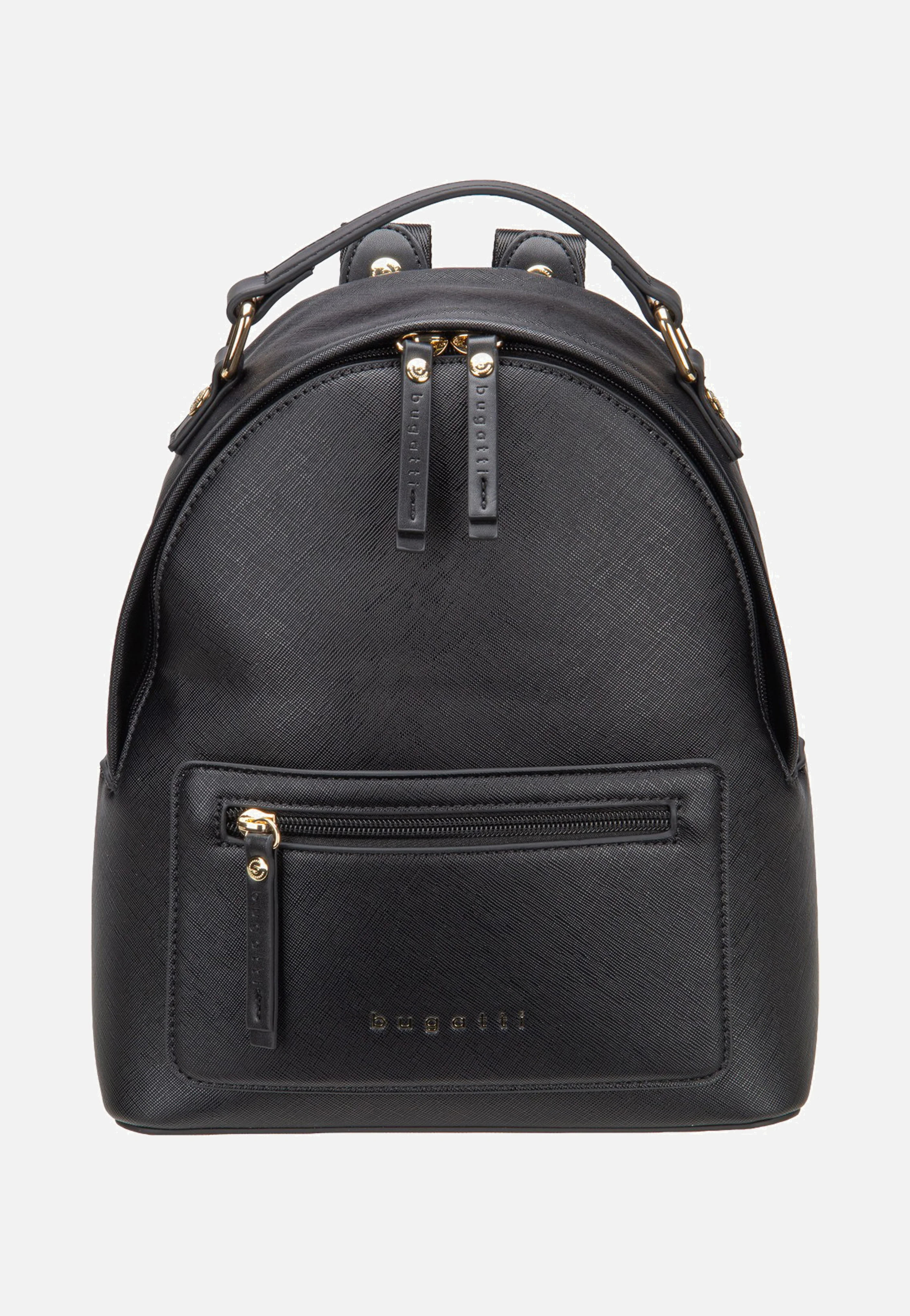 Ella Saffiano Backpack Small Black - Rucksack - Image 2