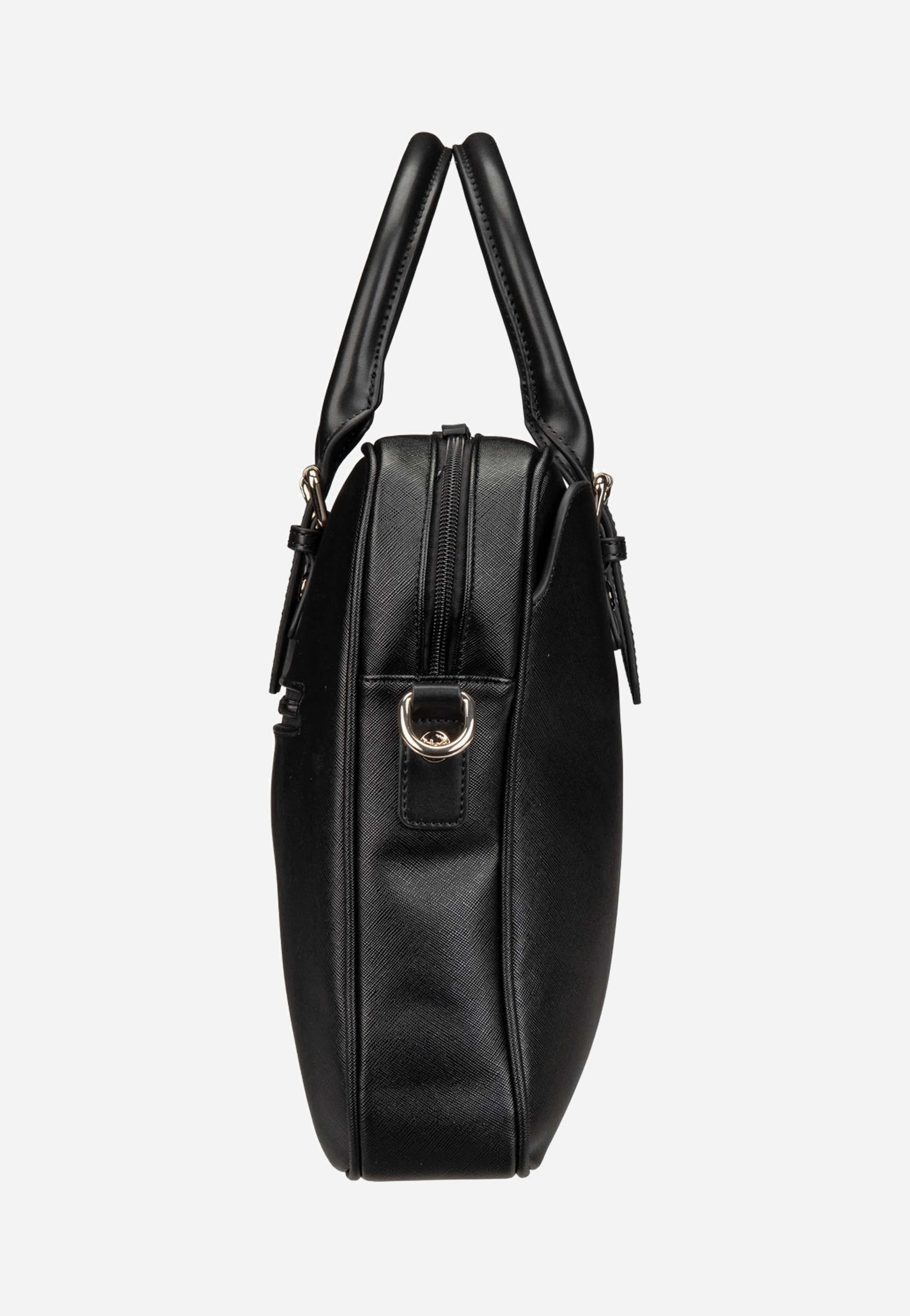 Ella Saffiano Briefcase Black - Aktentasche - Image 4