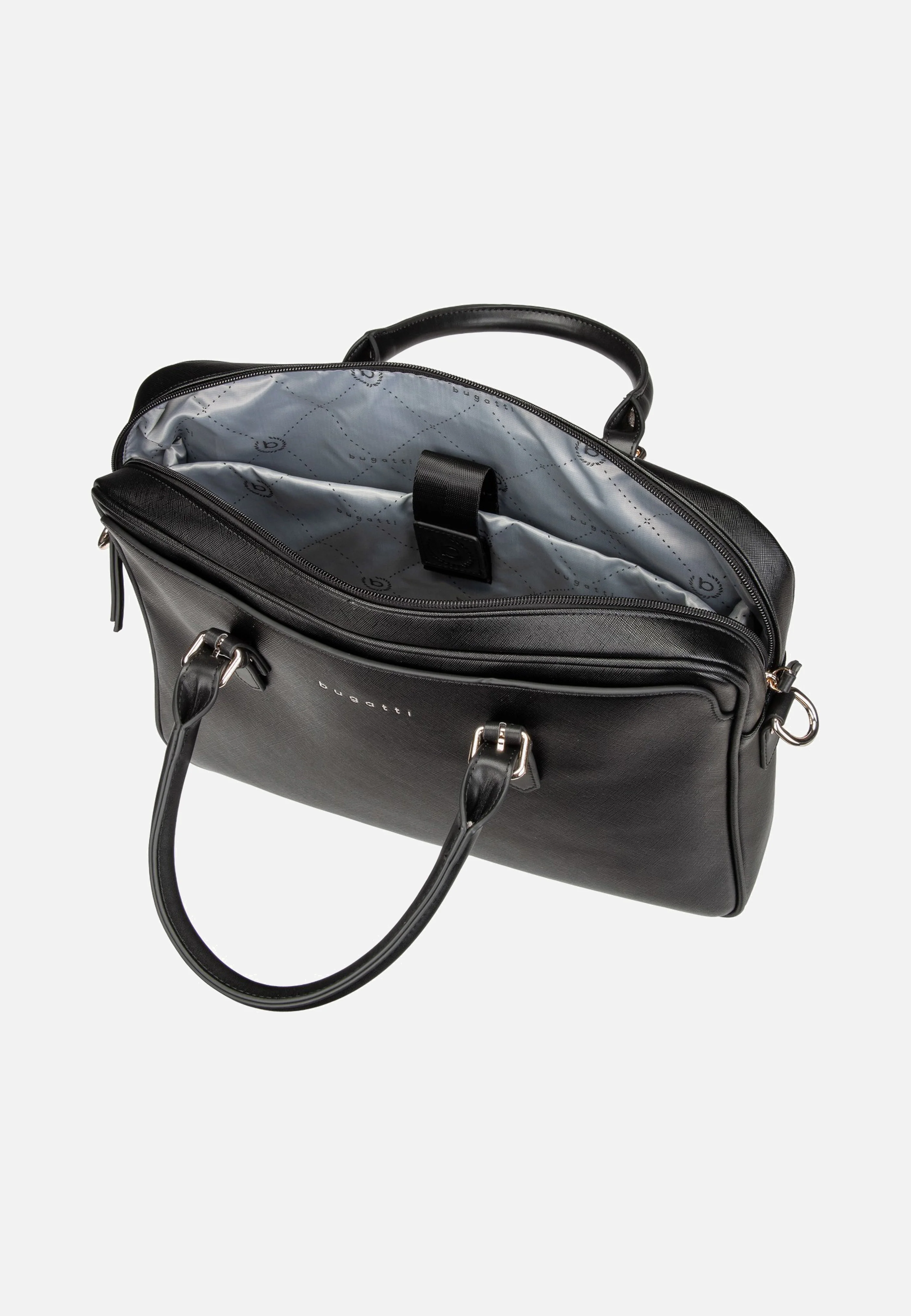Ella Saffiano Briefcase Black - Aktentasche - Image 5