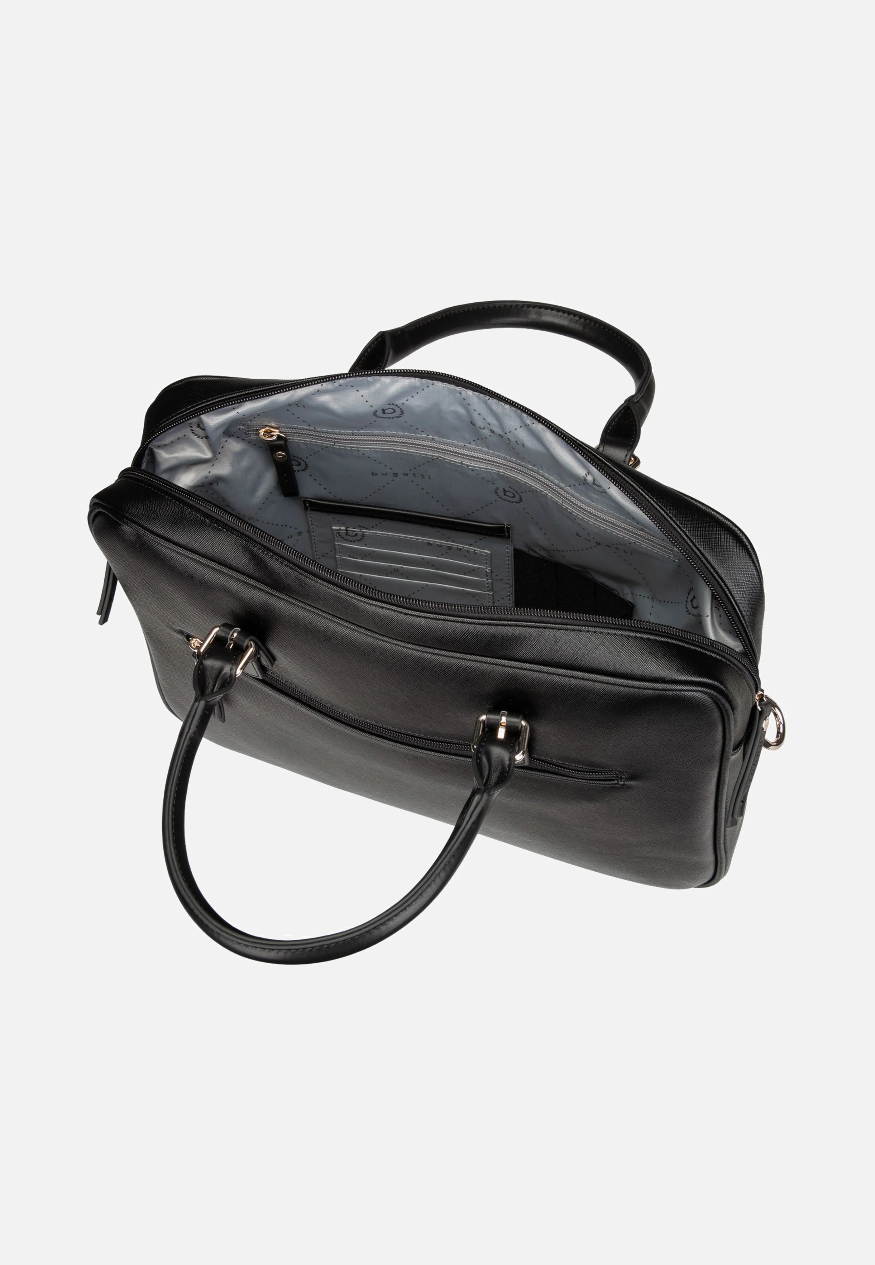 Ella Saffiano Briefcase Black - Aktentasche - Image 6