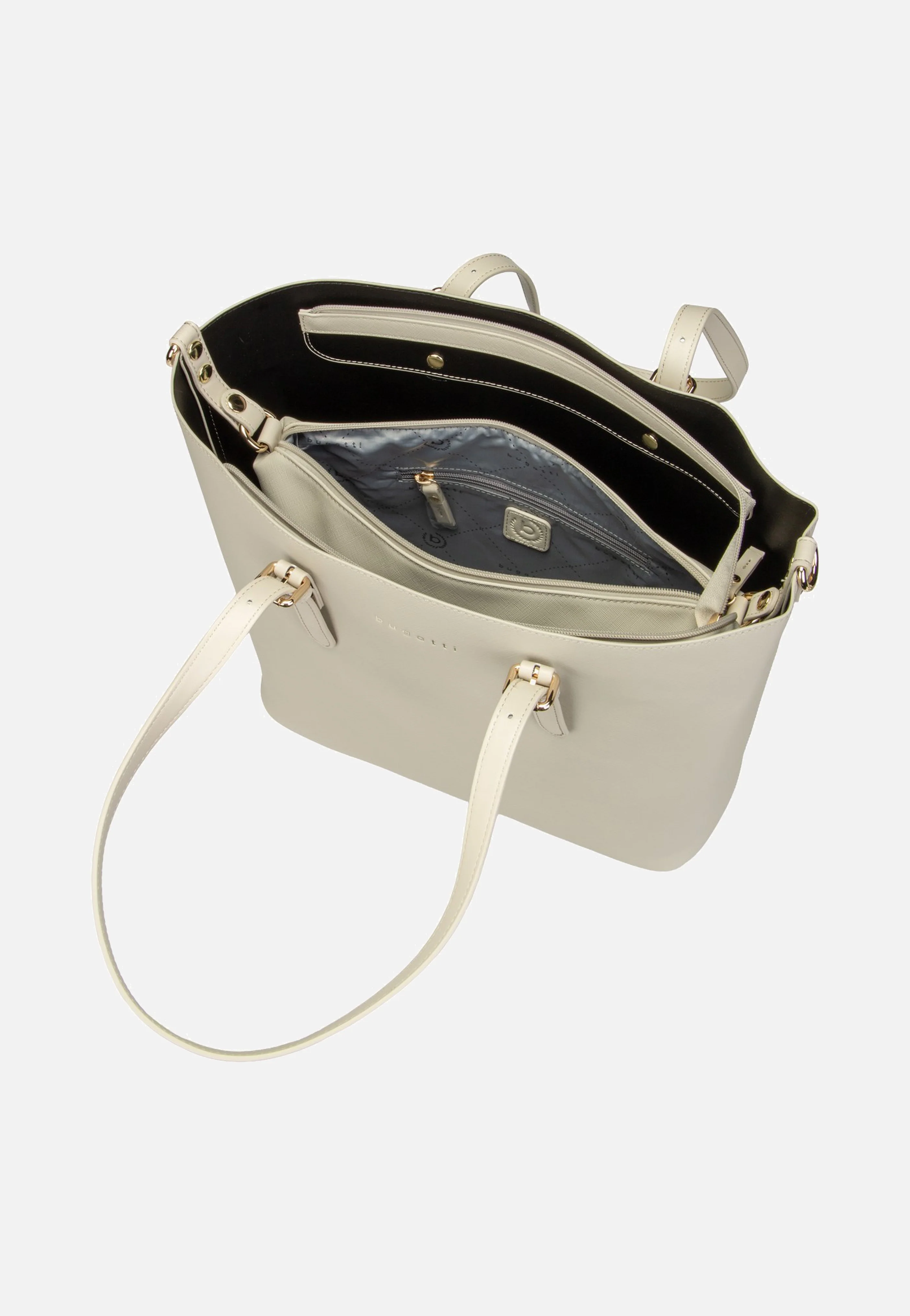 Ella Saffiano Shopper L Beige - Shopper - Image 6