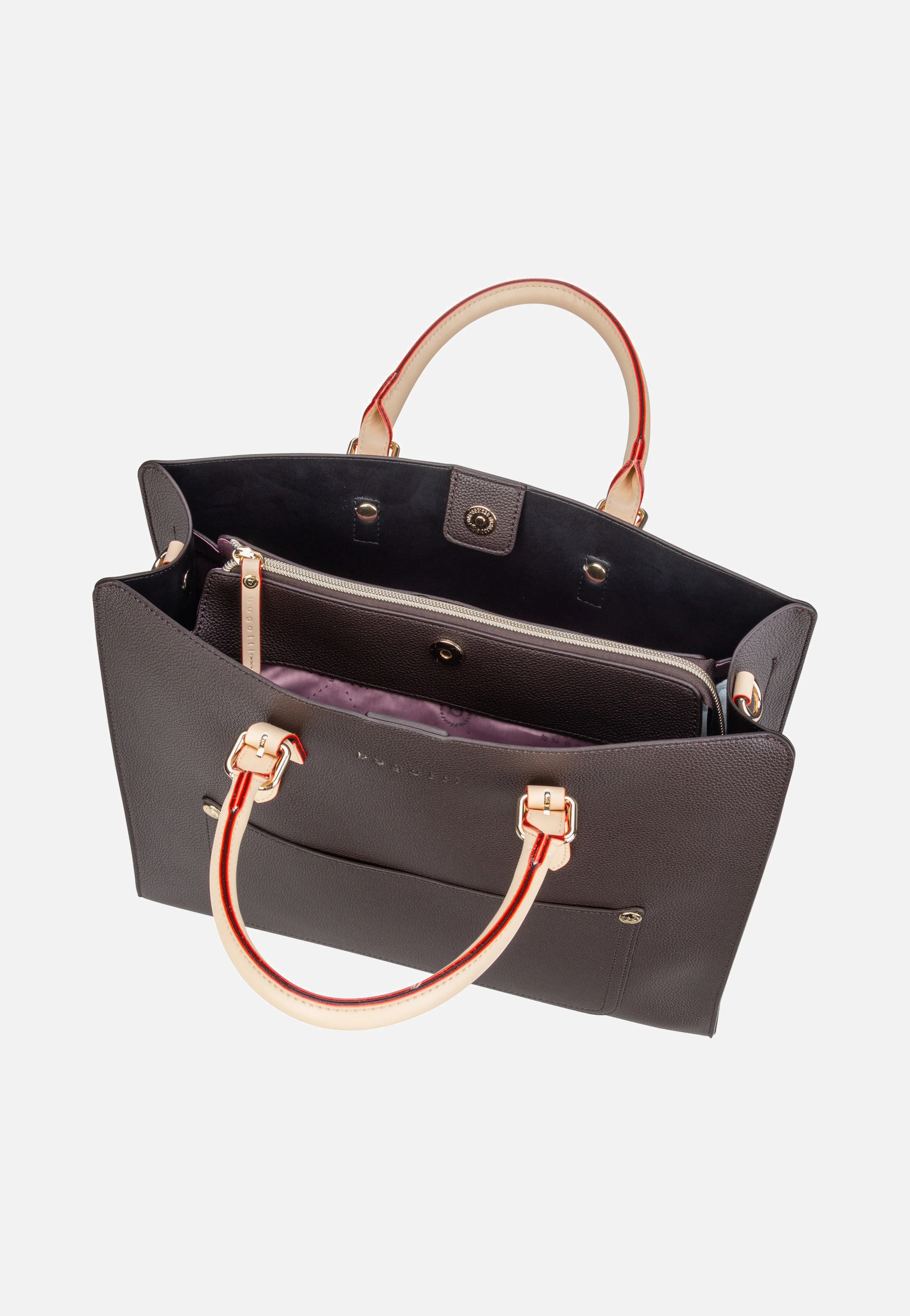 Ella Top Handle L Dunkelbraun - Tote Bag - Image 5