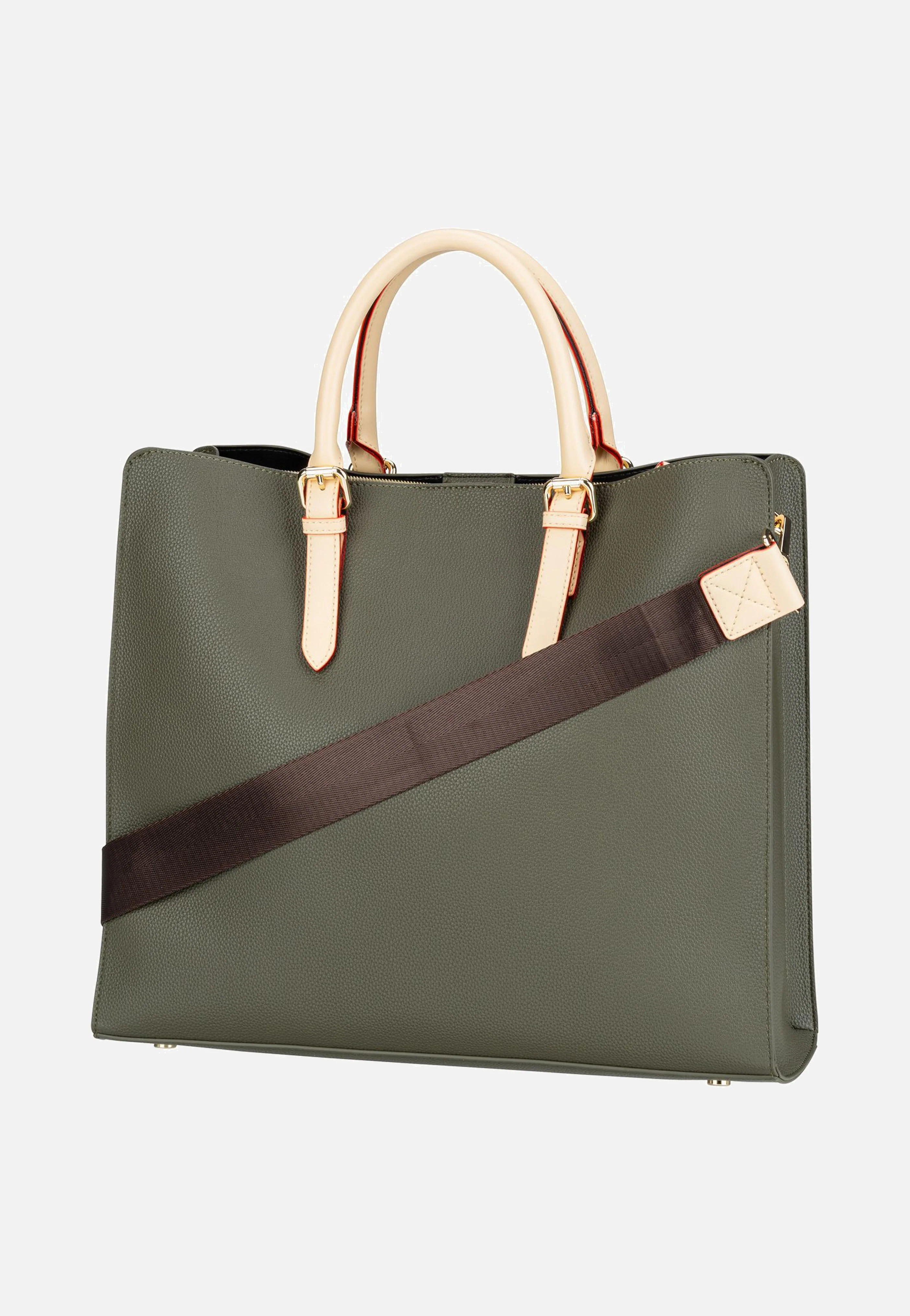 Ella Top Handle L Olive - Tote Bag - Image 2