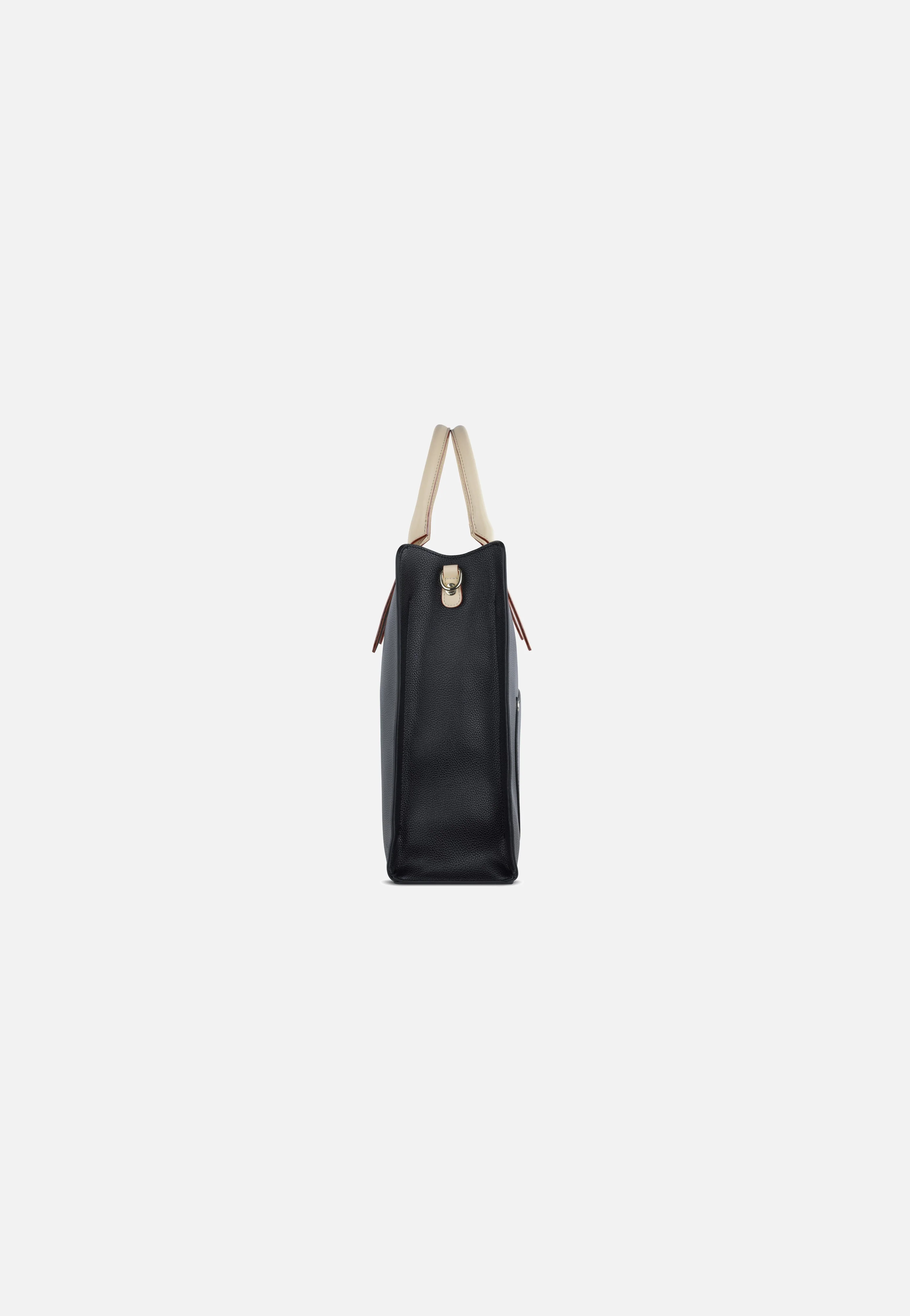 Ella Top Handle L Schwarz - Tote Bag - Image 3