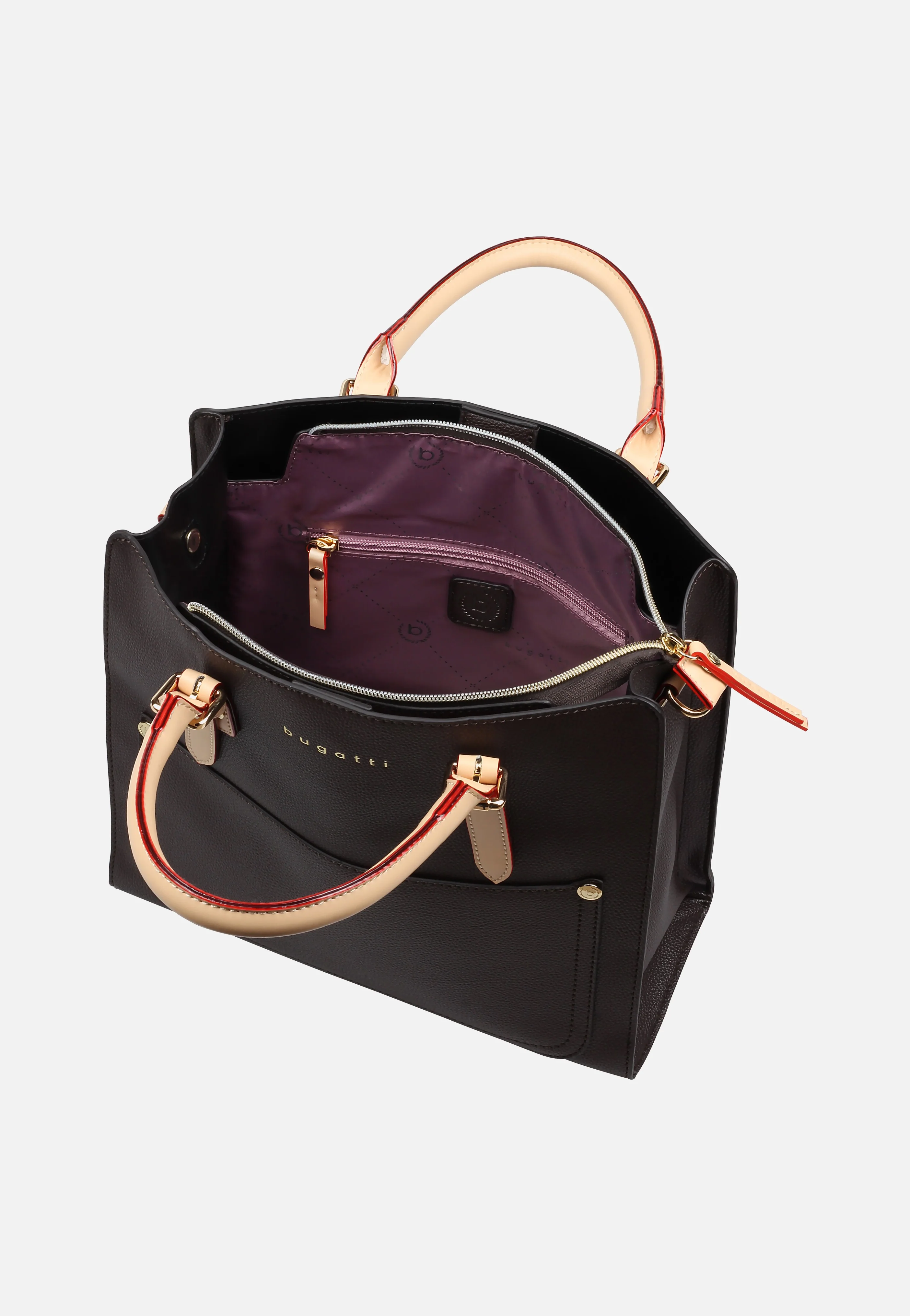 Ella Top Handle Large Dunkelbraun - Tote Bag - Image 6