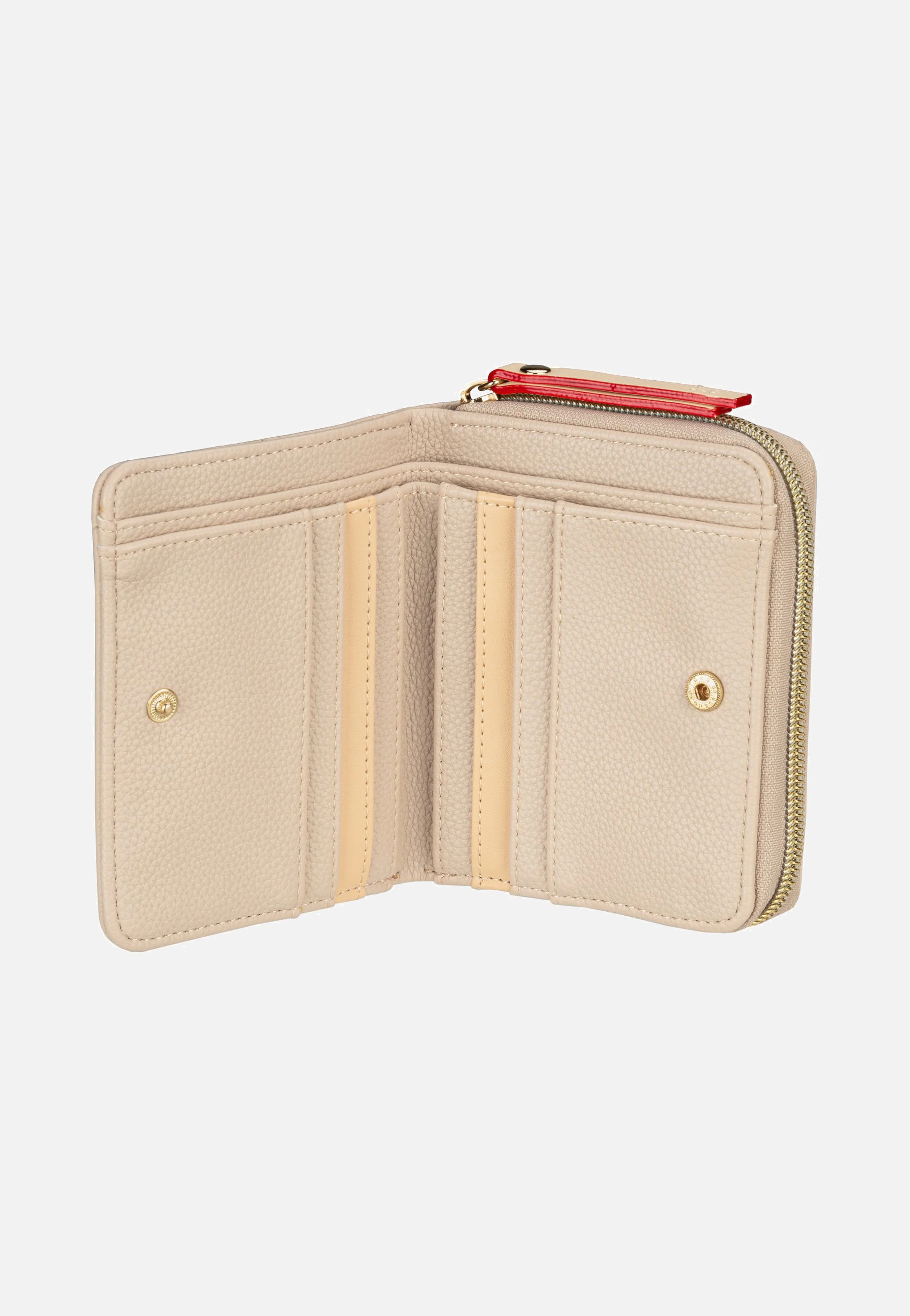 Ella Zipped Ladies Purse Beige - Portemonnaie - Image 4