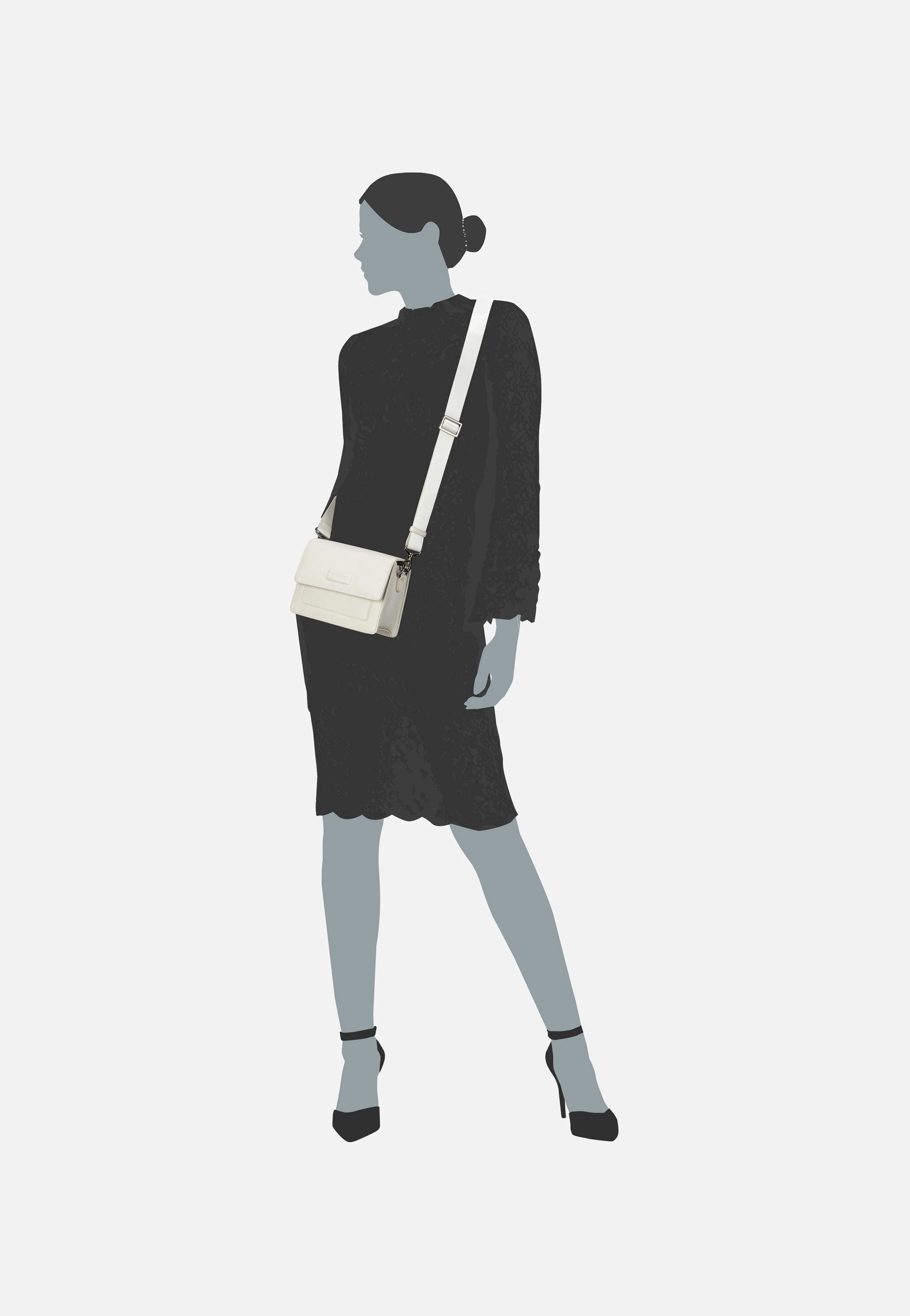 Elsa Cross Small Weiß - Crossbody Bag - Image 6