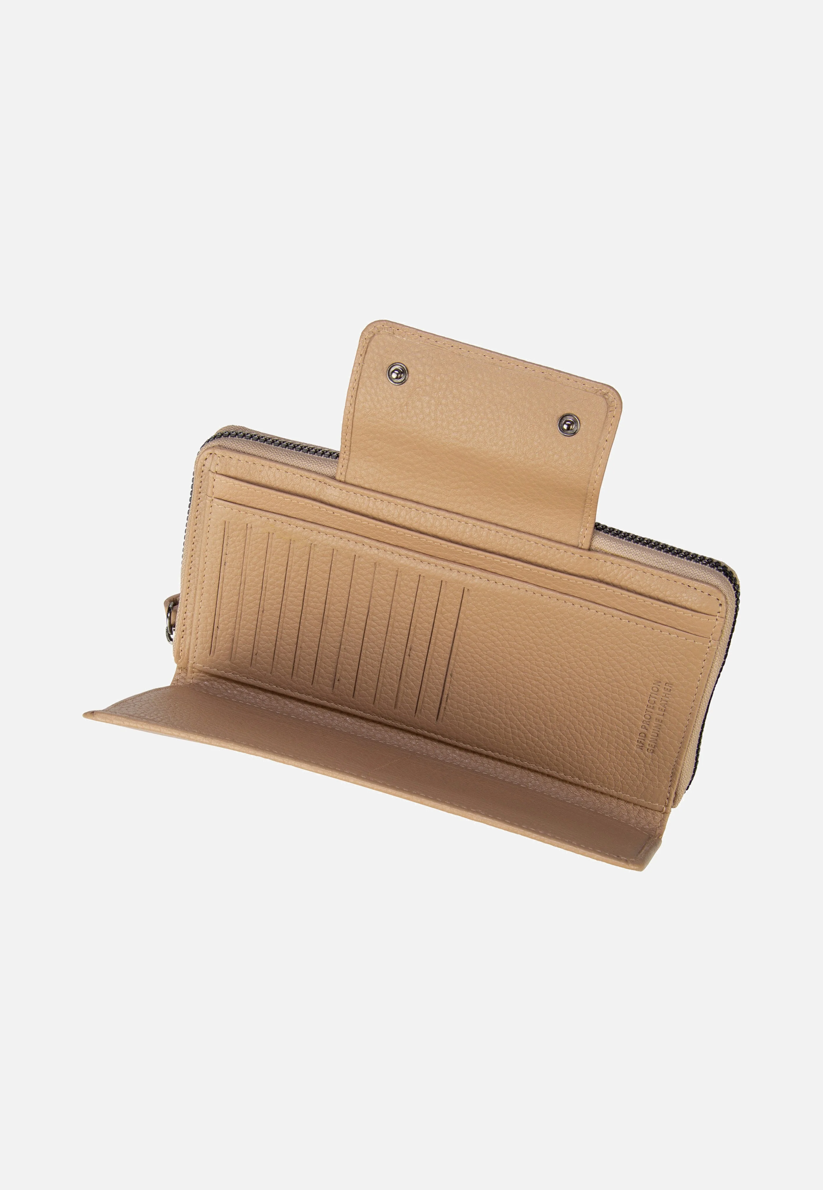 Elsa Ladies Zip Large Sand - Portemonnaie - Image 6