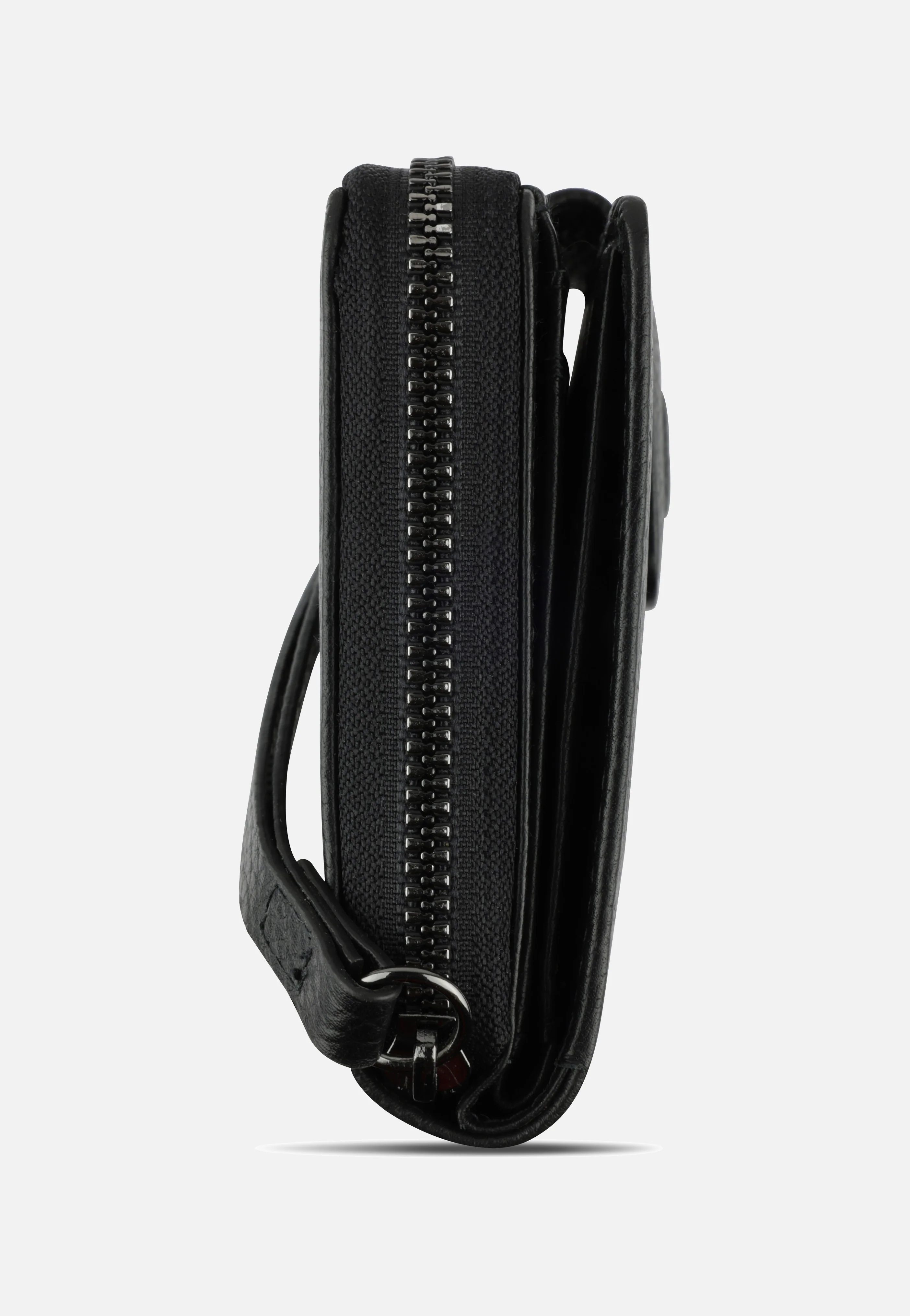 Elsa Ladies Zip Large Schwarz - Portemonnaie - Image 4