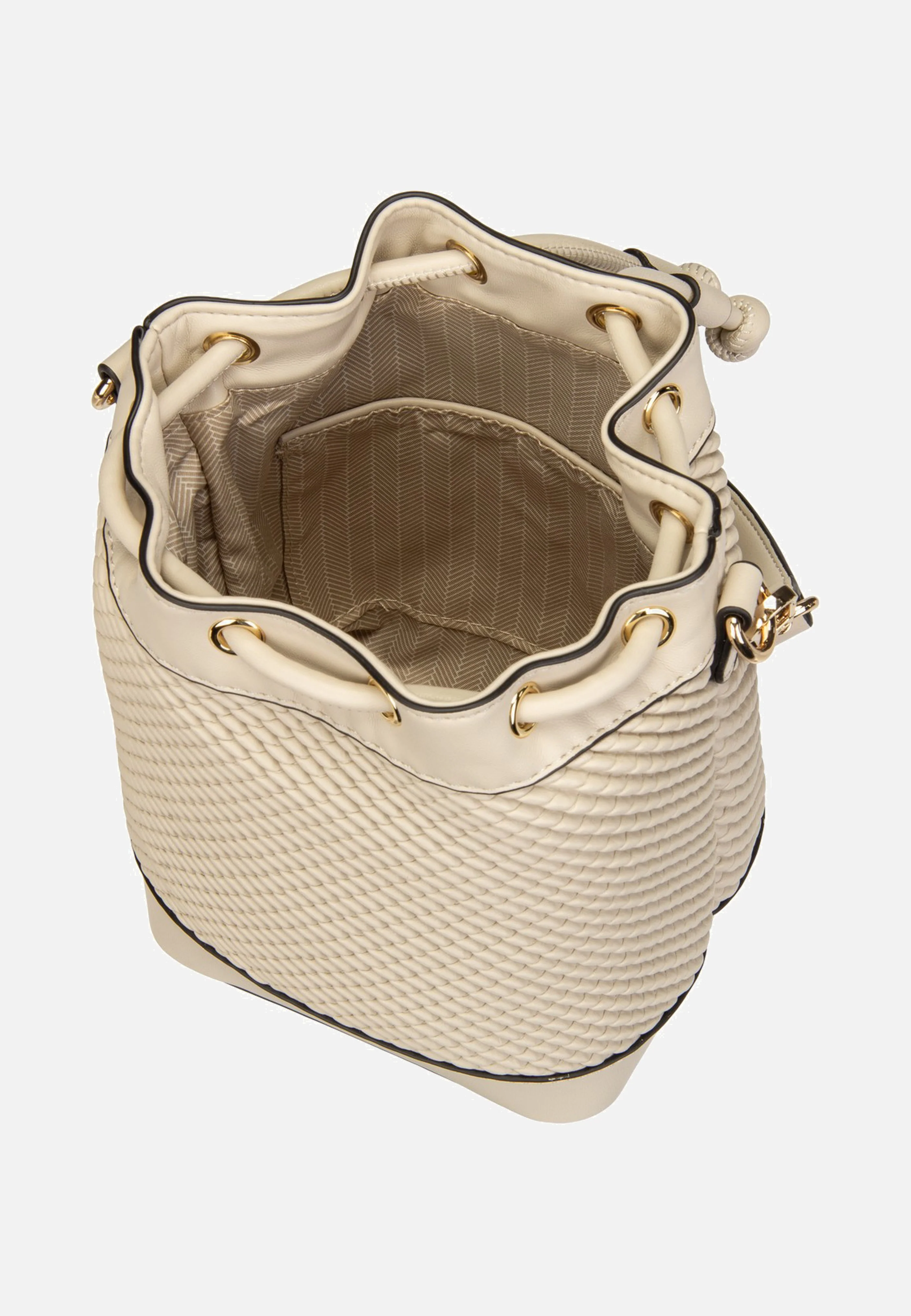 Julice Bucket Bag Beige - Bucket Bag - Image 6