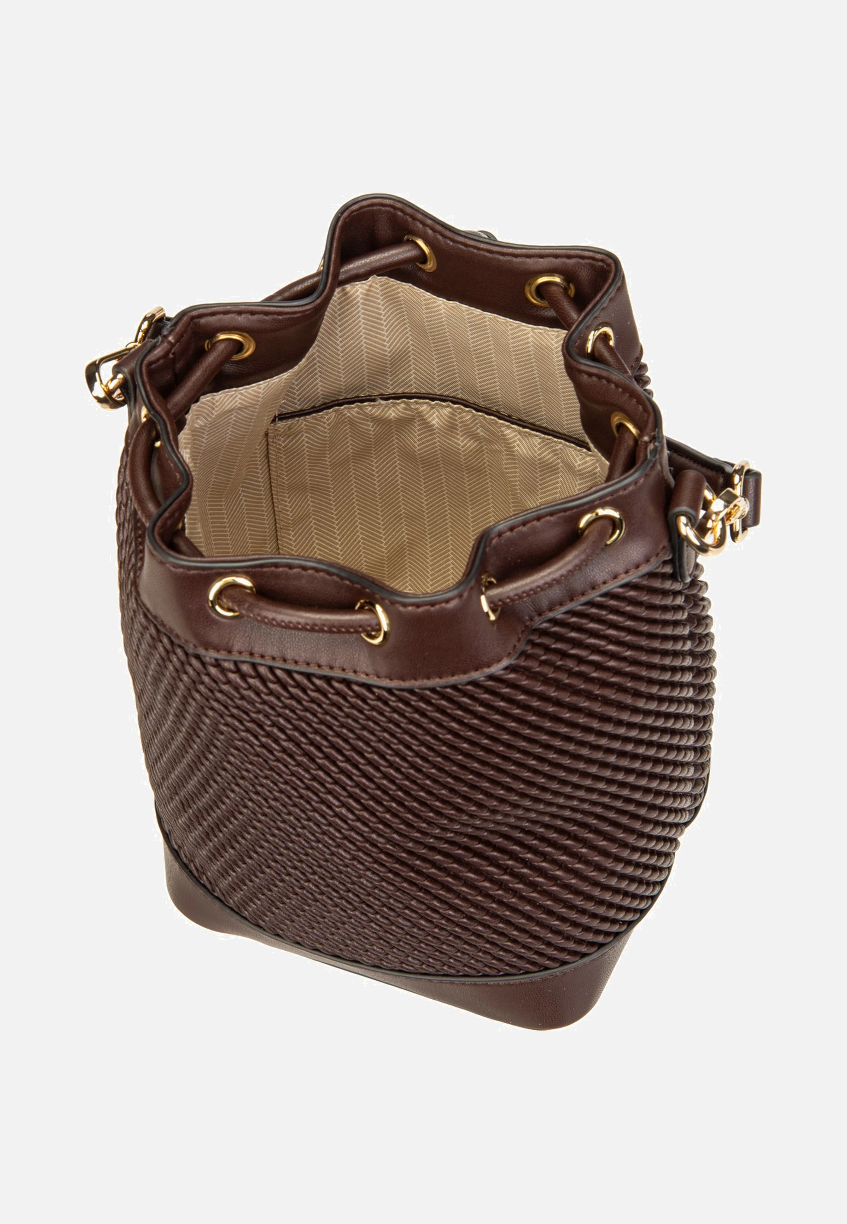 Julice Bucket Bag Brown - Bucket Bag - Image 6