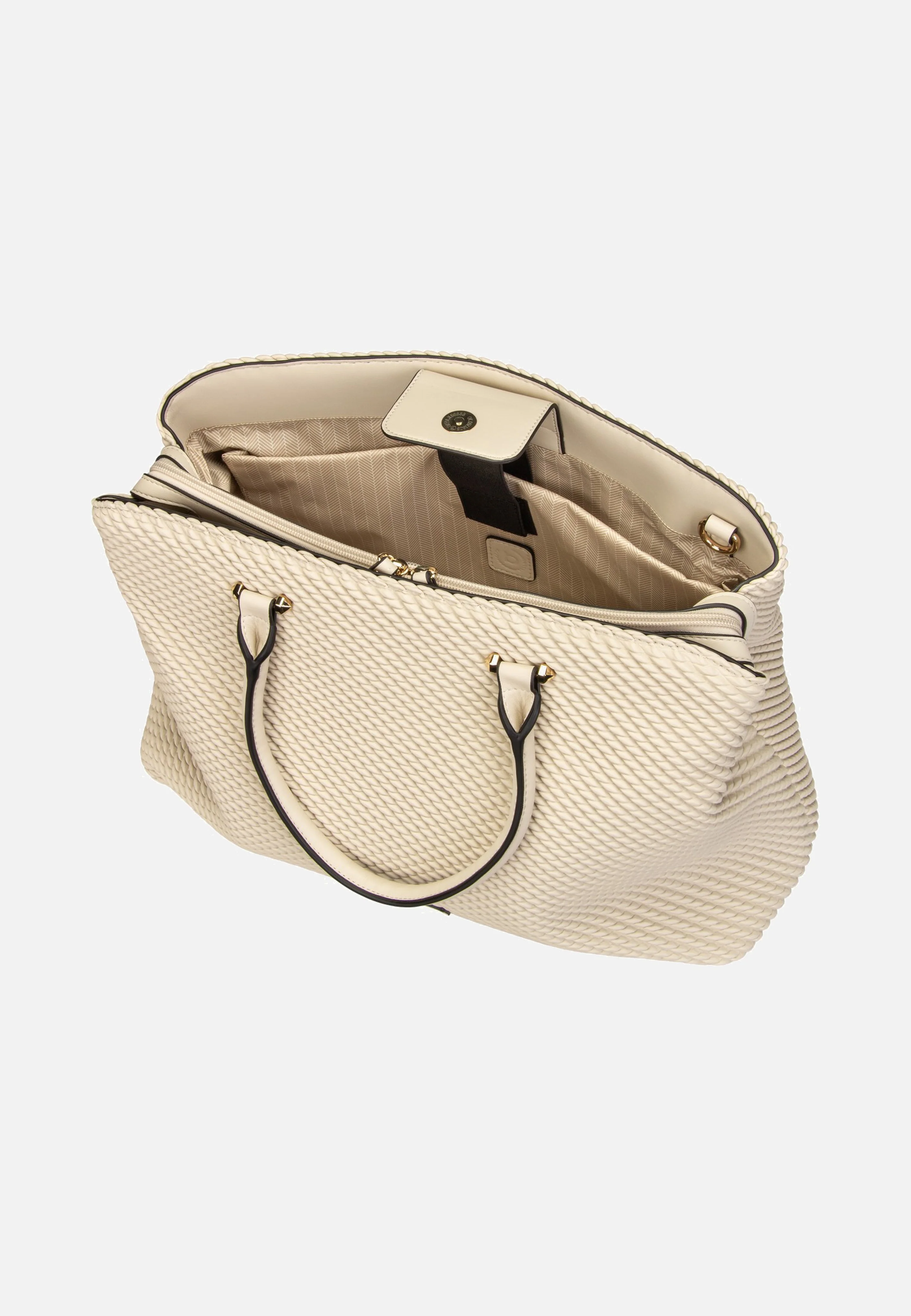 Julice Tote Bag L Beige - Tote Bag - Image 5