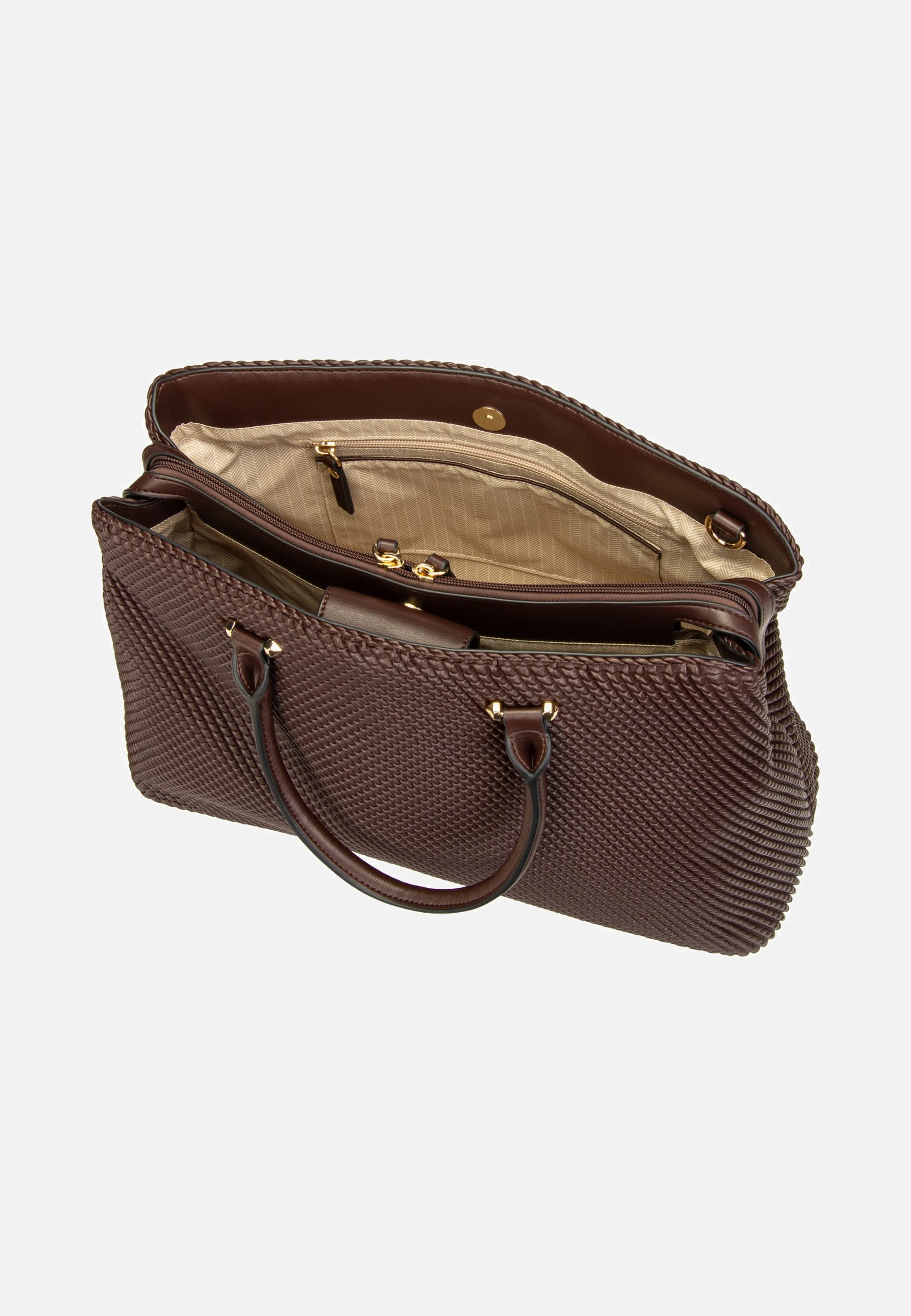 Julice Tote Bag L Brown - Tote Bag - Image 6