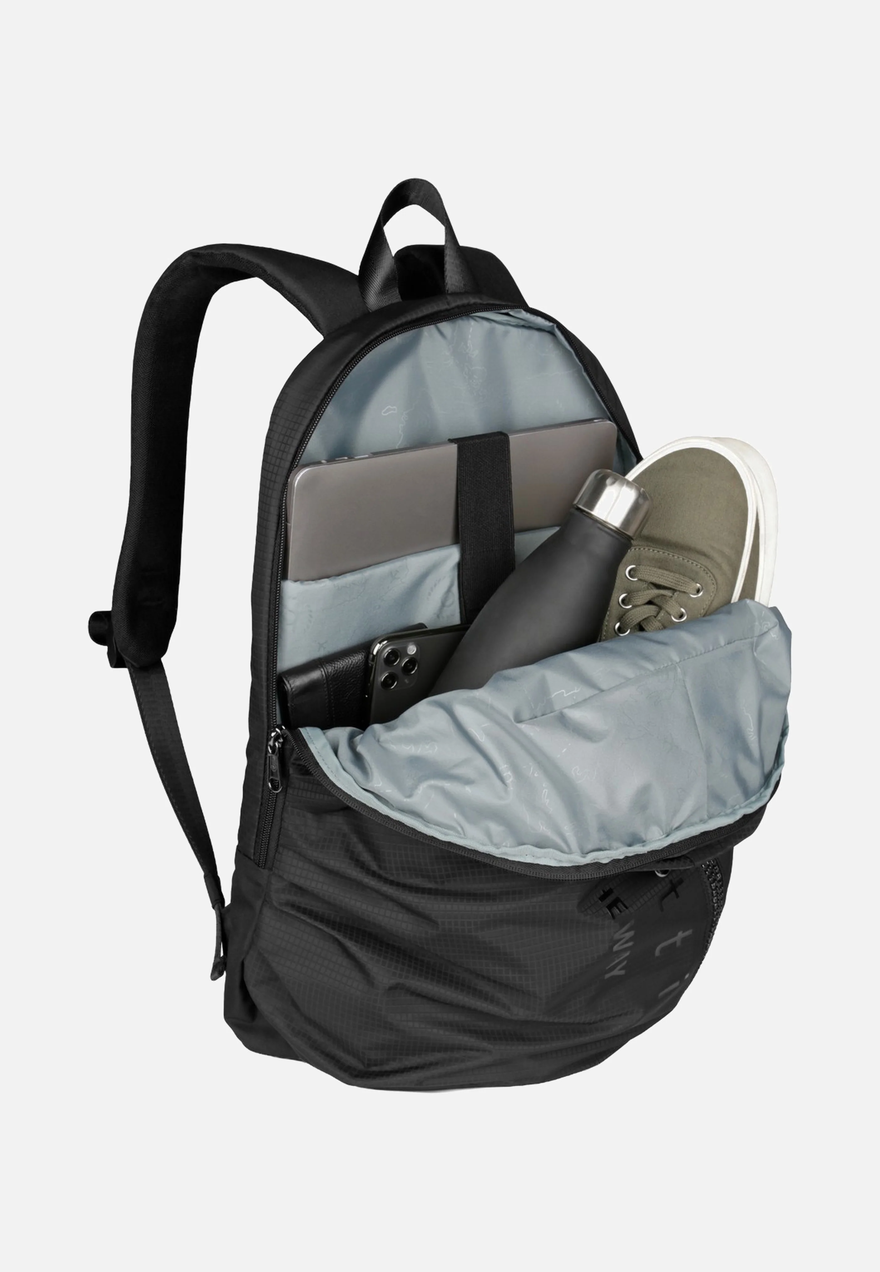 Letter's  Backpack Black - Rucksack - Image 6